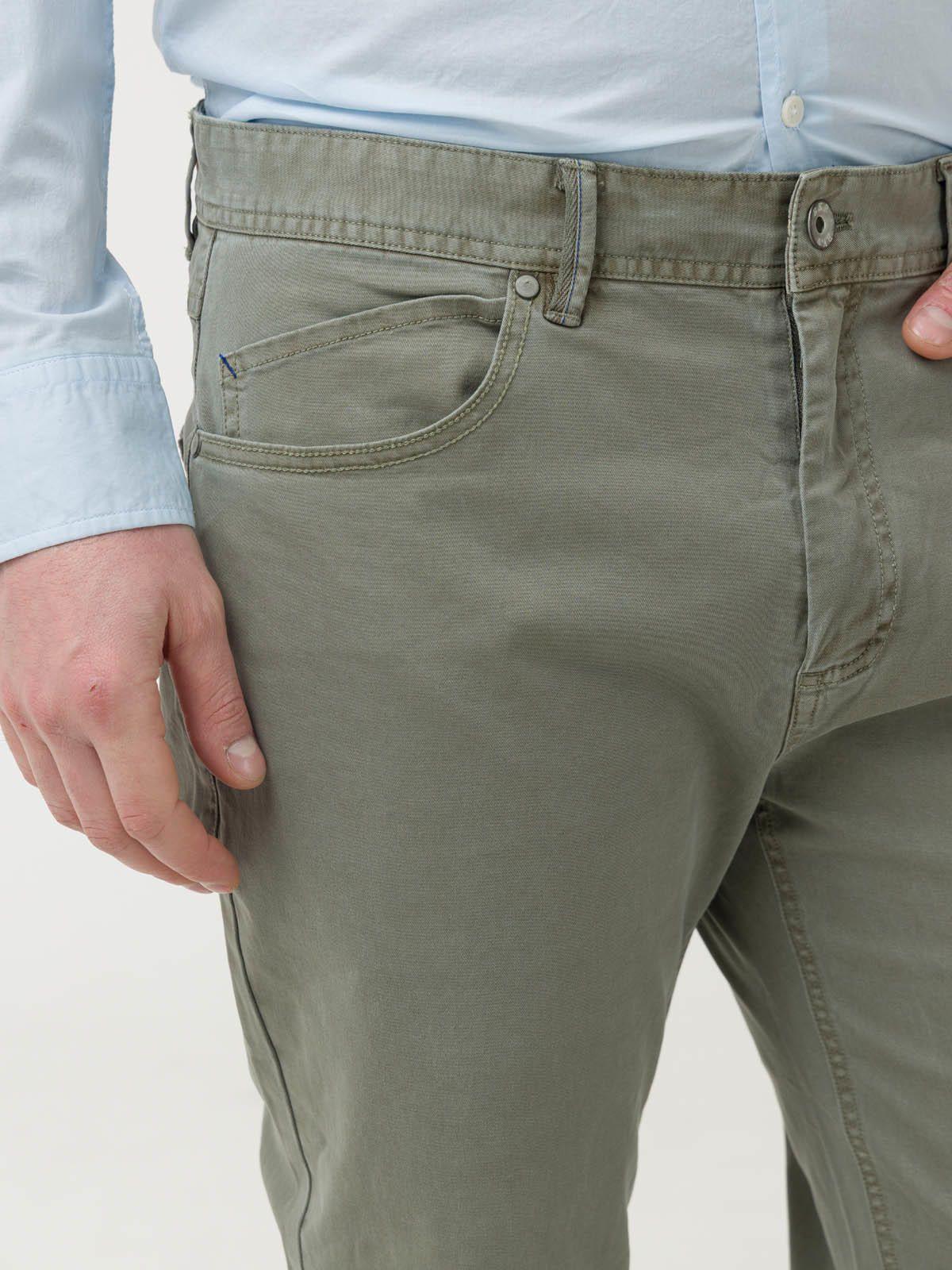 Pantalón Algodón Hombre Five Gris-6