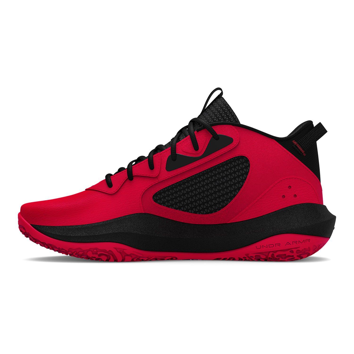 Zapato Basket Unisex Ua Lockdown 6 Rojo-1
