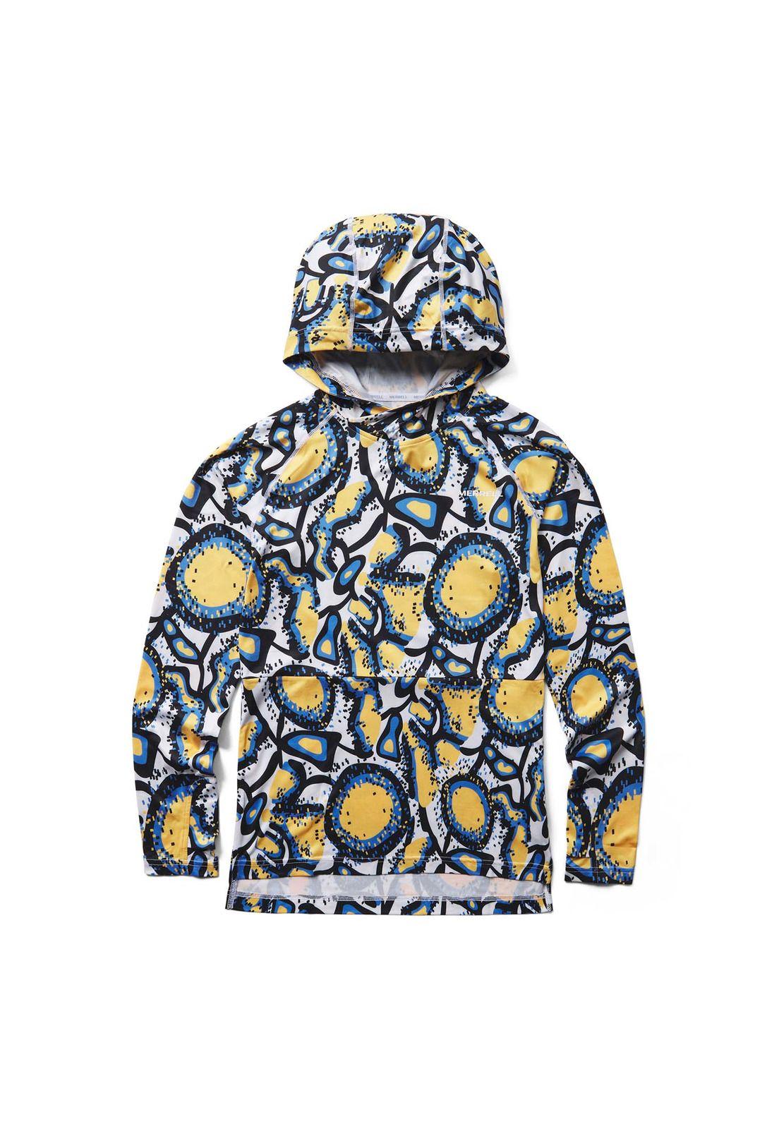 Polar Mujer Upf Pullover Hoo Amarillo Merrell-0