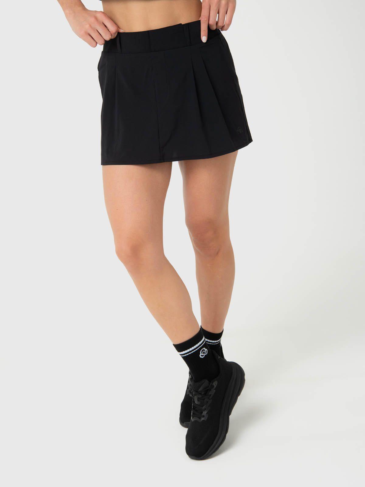 Falda Mujer Court Negra -0