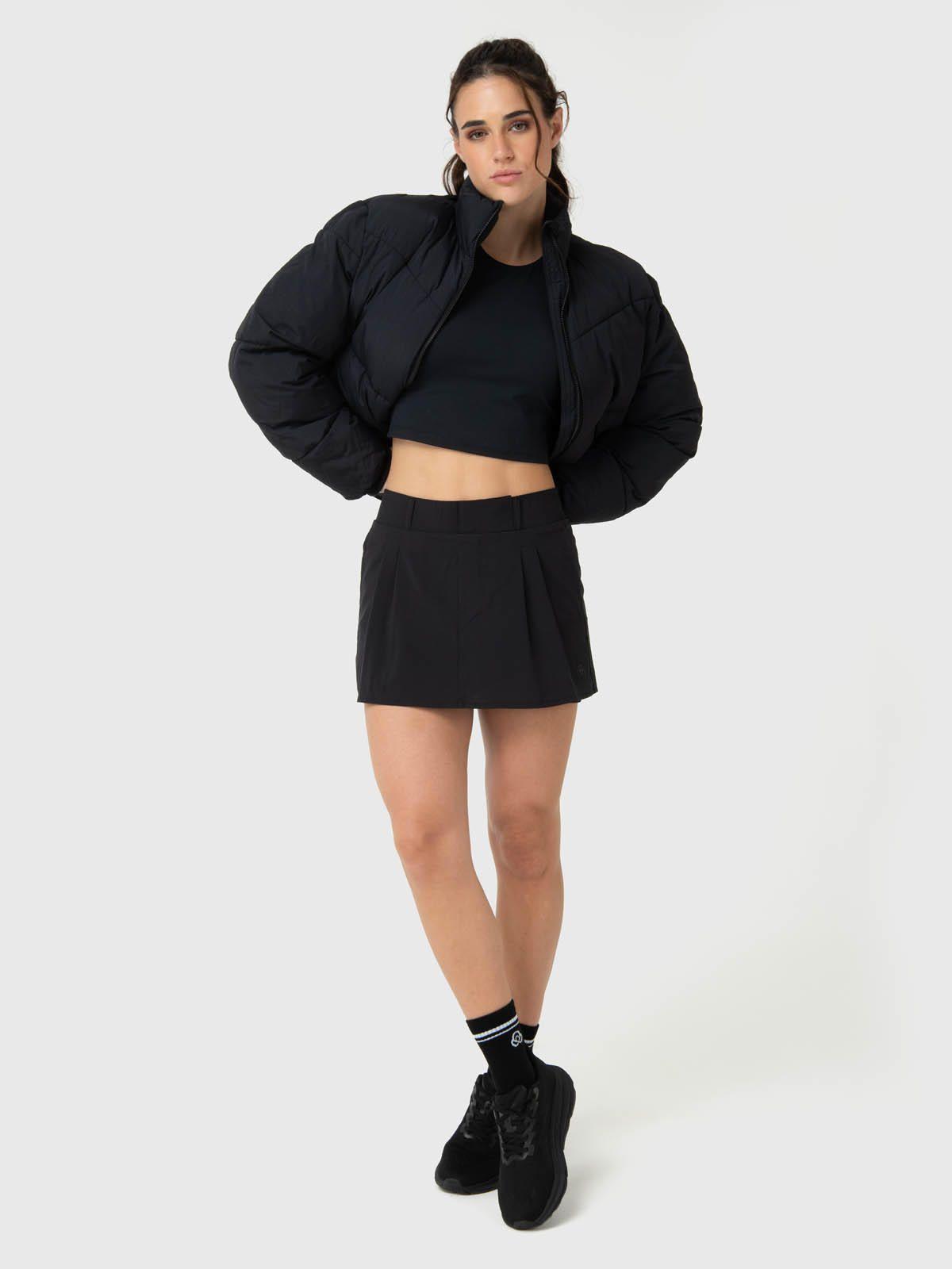 Falda Mujer Court Negra -1
