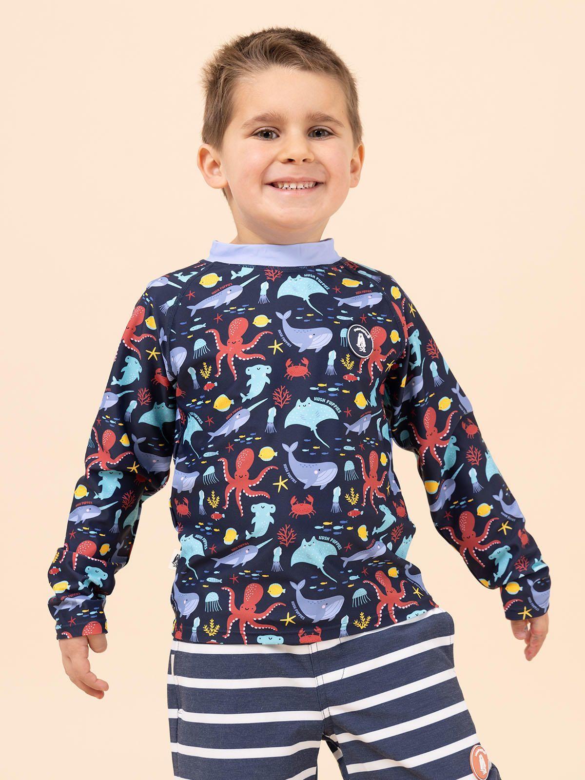 Traje de Baño Niño Lucka Azul-1