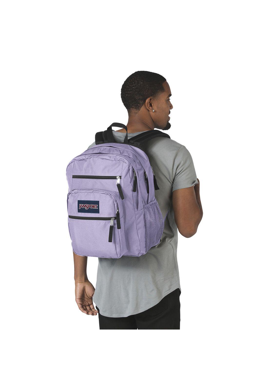 Mochila Unisex Big Student Lila-4