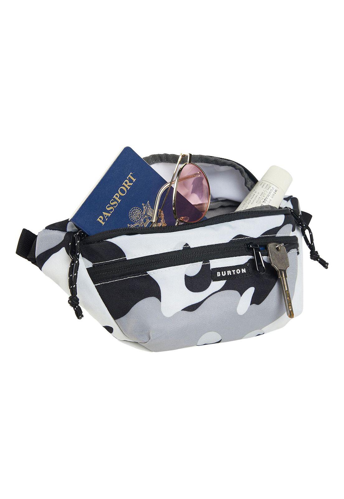 Banano Unisex Hip Cap Gray Camo Blanco-3
