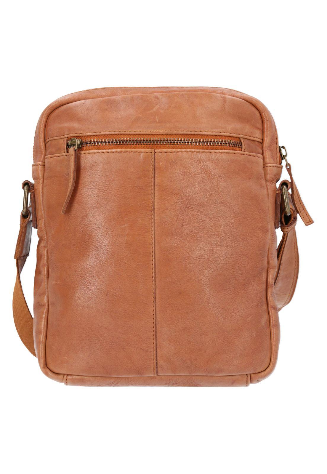 Cartera Cuero Camel Ws RustiMinicross Mujer-2