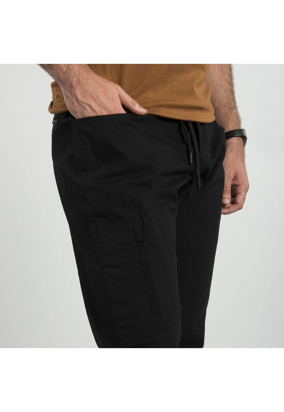 Pantalón Hombre Resource Bts Pant Negro-4