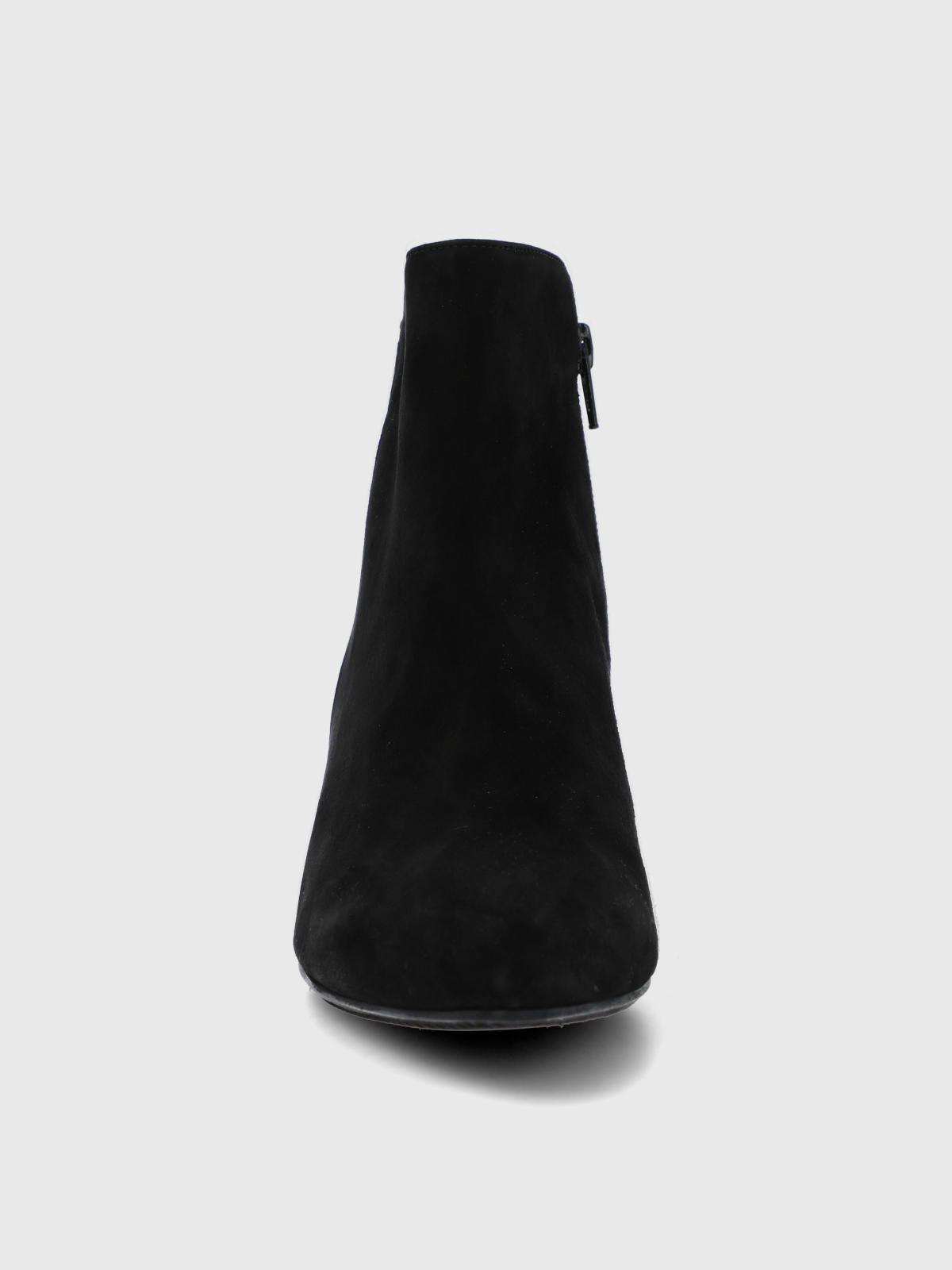 Botin Brunate Cuero Mujer Naville Negro-4