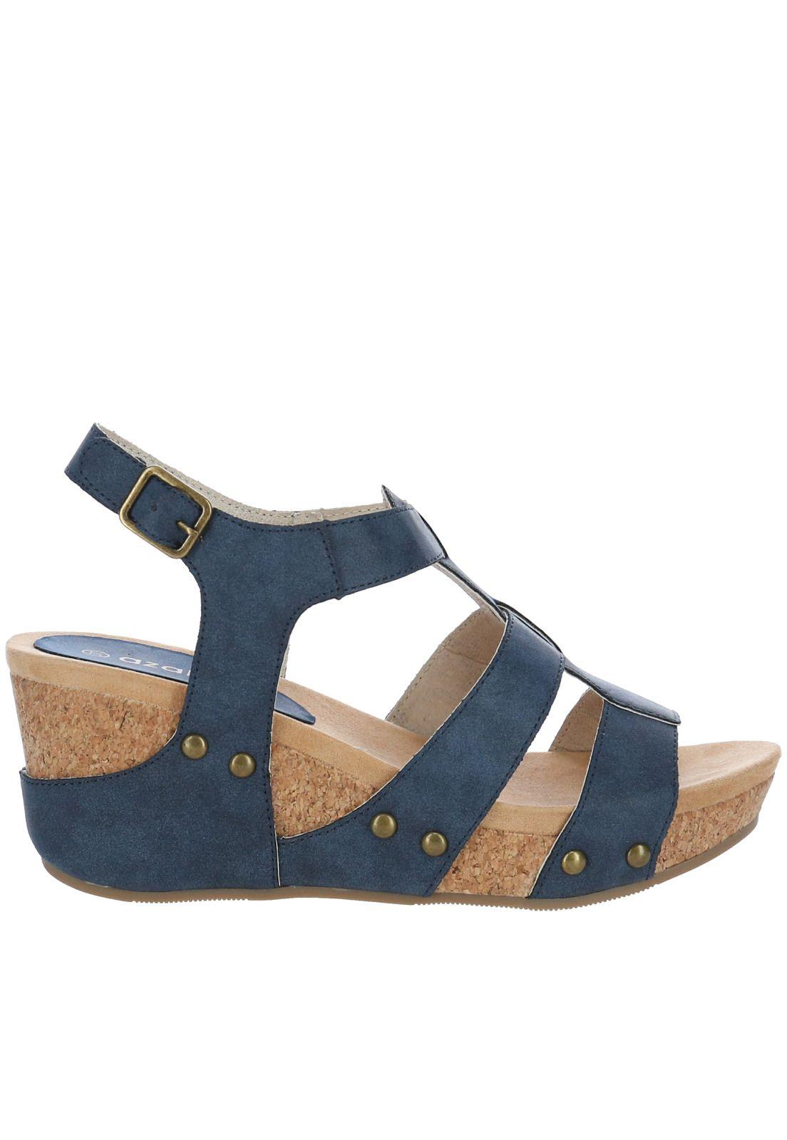 Sandalia Mujer Viola Denim-0