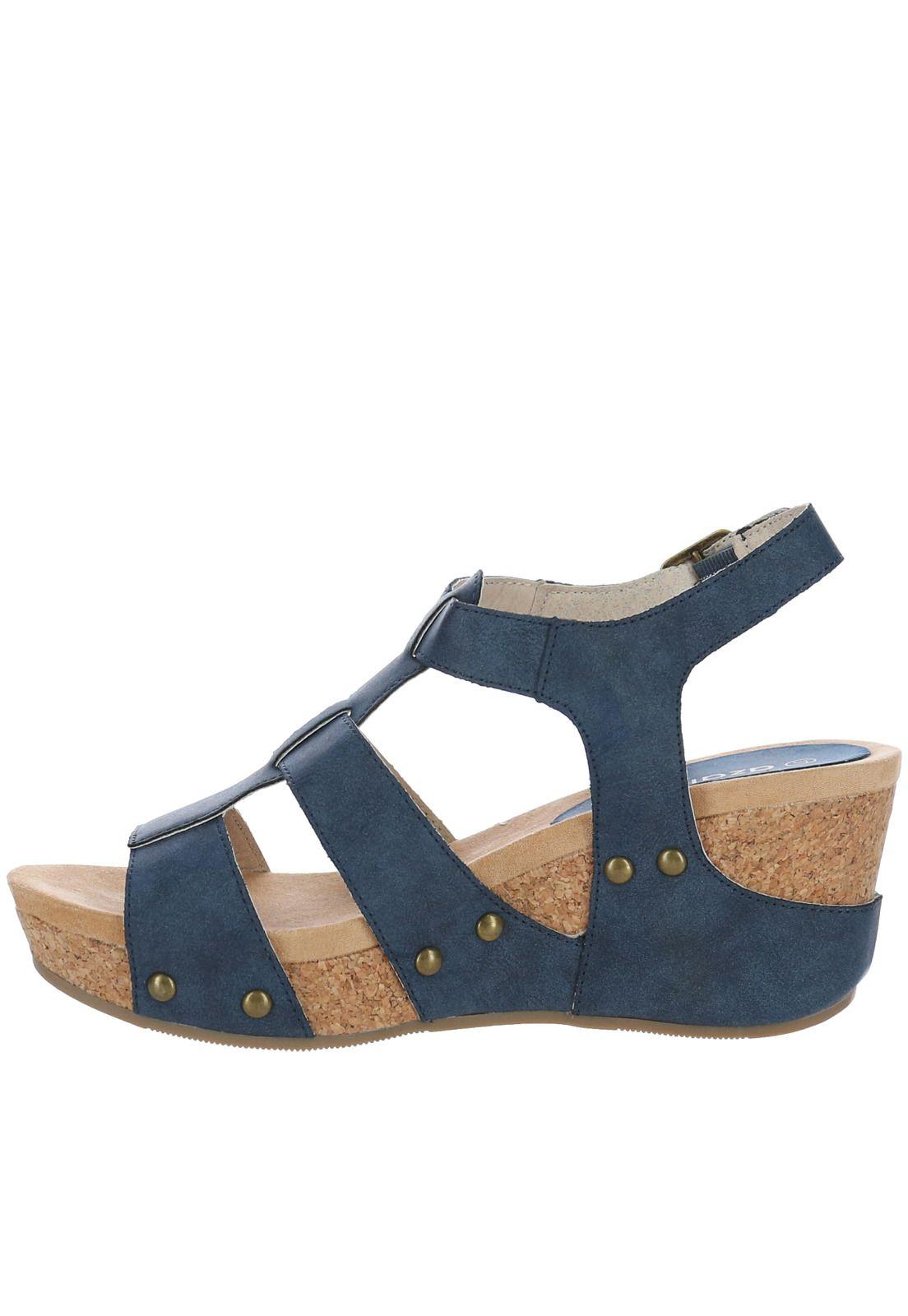 Sandalia Mujer Viola Denim-4