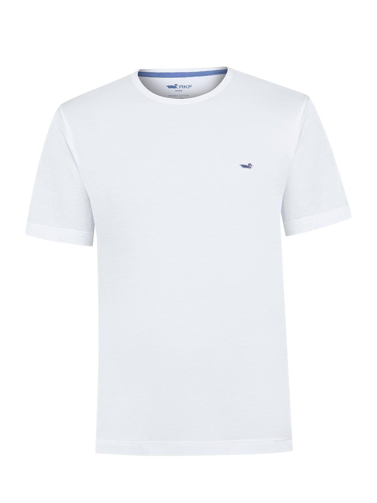 Polera Algodón Orgánico Blanco Hombre Basic-0