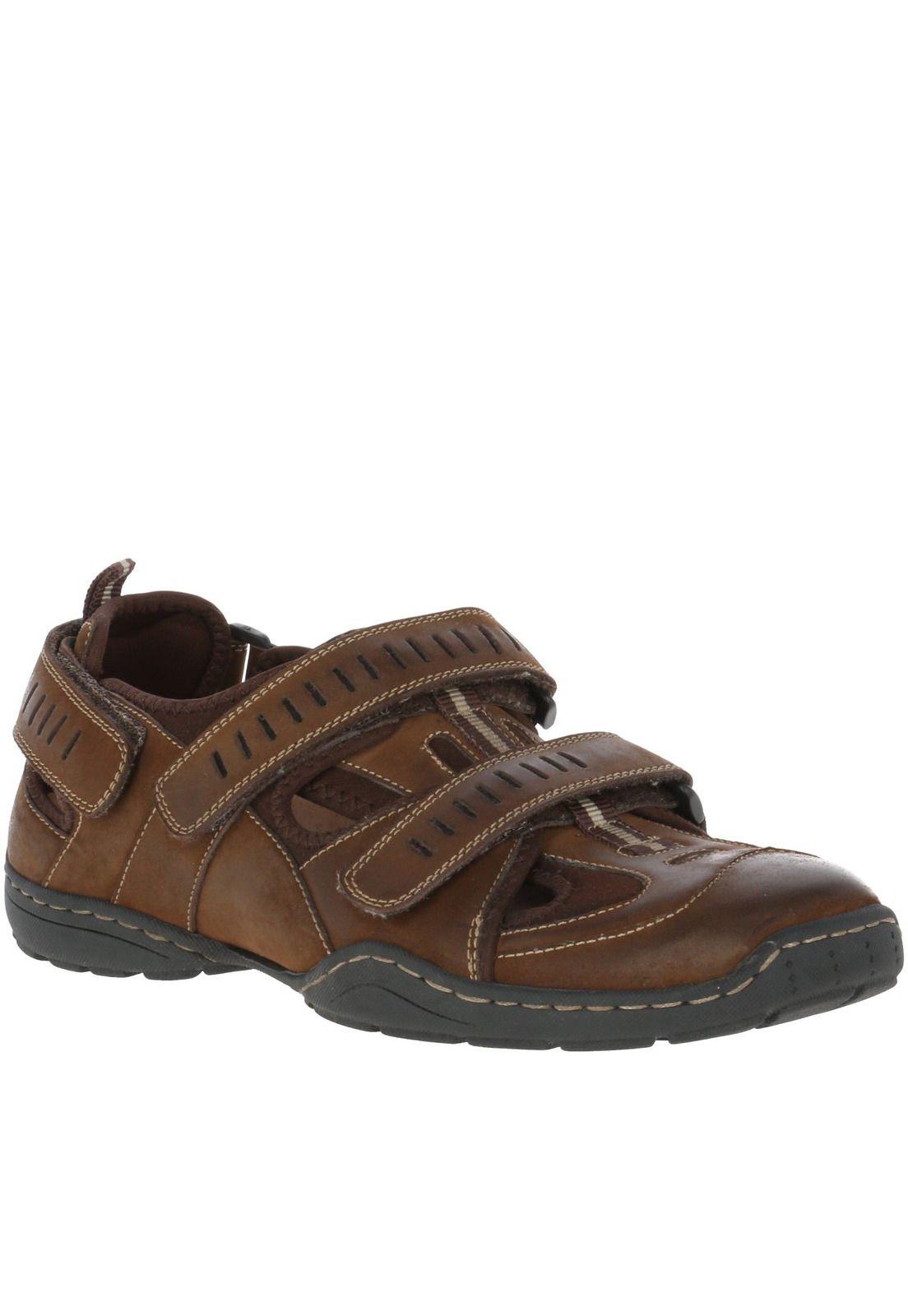 Sandalia Cuero Hp Raptor Café-0