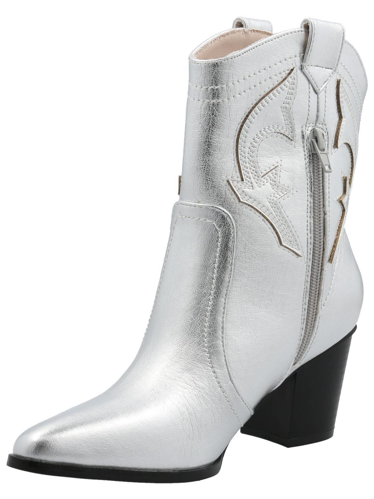 Botín Betis Mujer Plateado-5