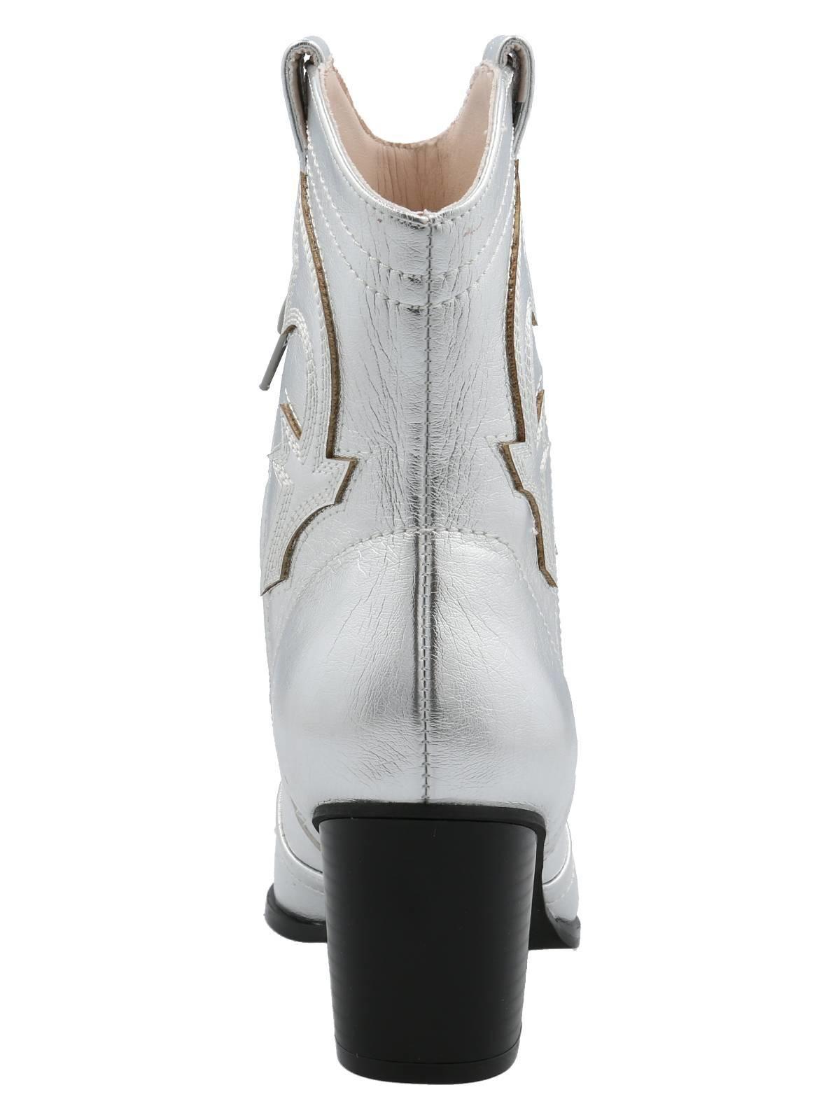 Botín Betis Mujer Plateado-7