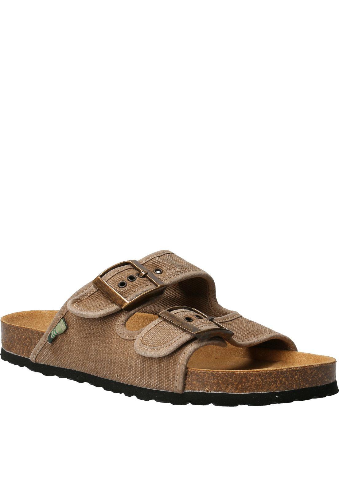 Sandalia Mujer Rai Café Claro-1