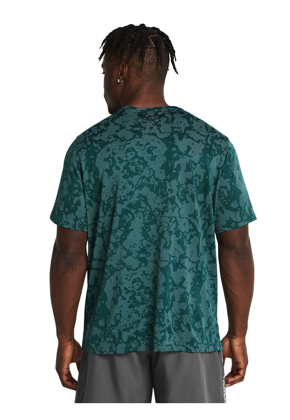 Polera UA Tech Vent Geode hombre Azul-4