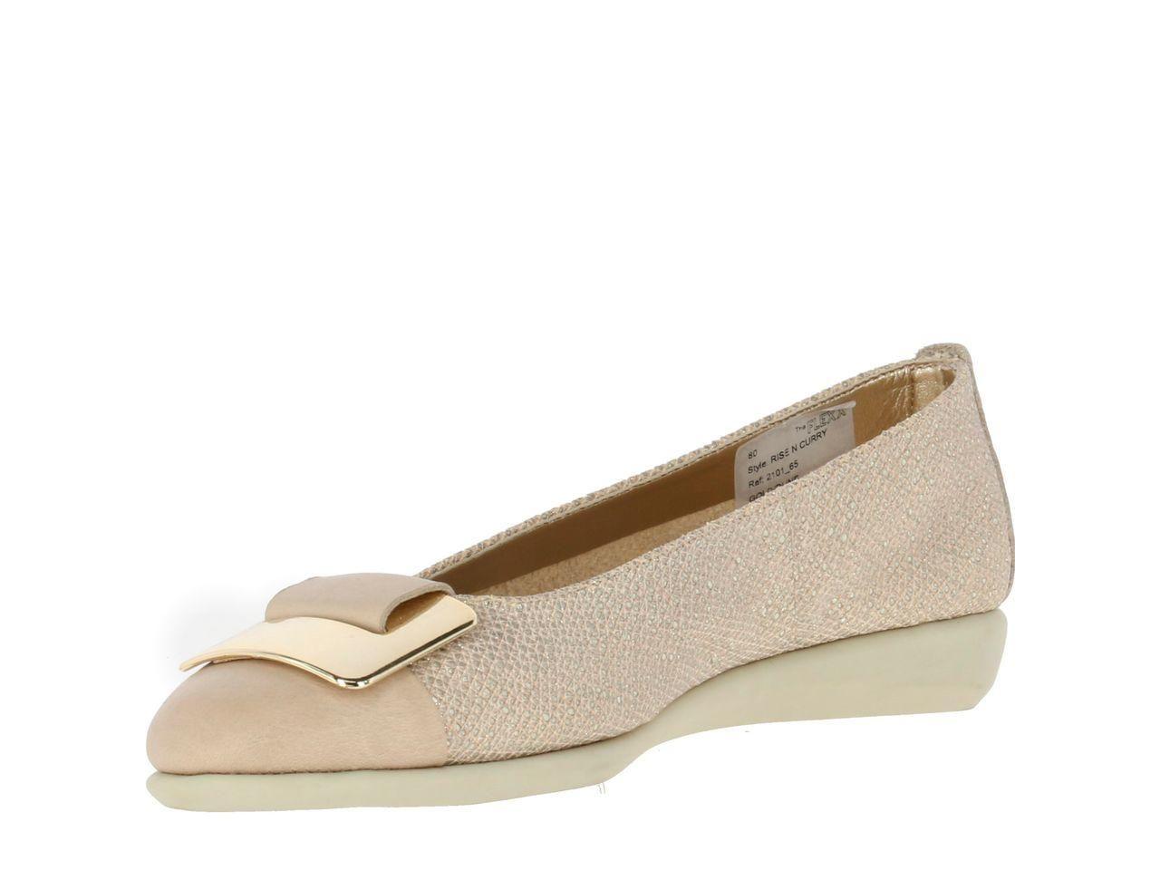 Ballerina Cuero Rise N Curry Dorado-1