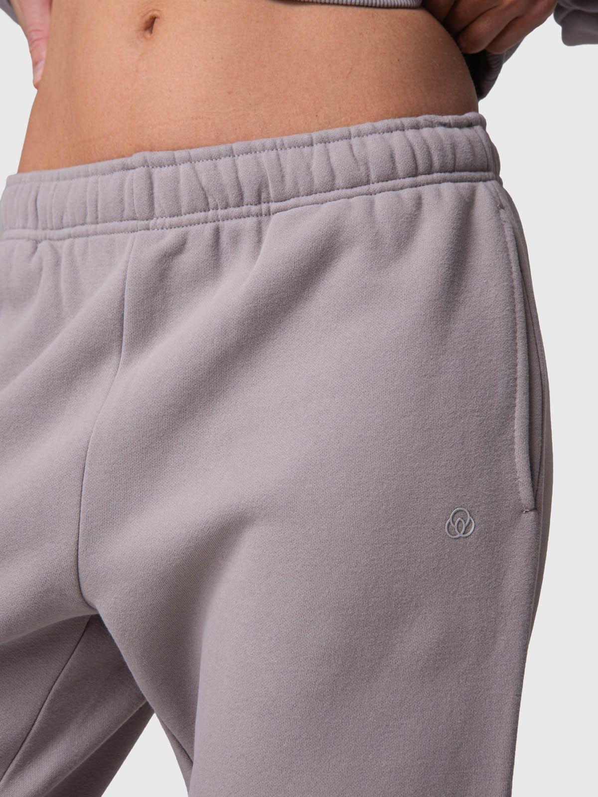 Pantalon Buzo Mujer Jogger Ginny Rec Gris-3