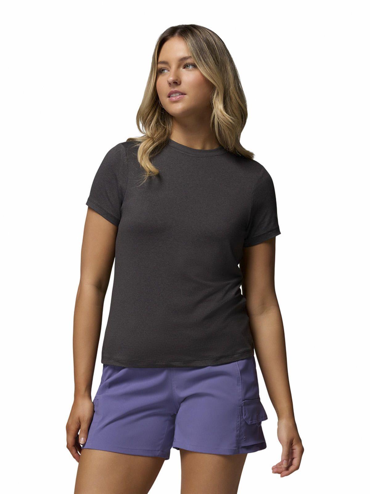 Polera MC Mujer Parsons Point Negro-0