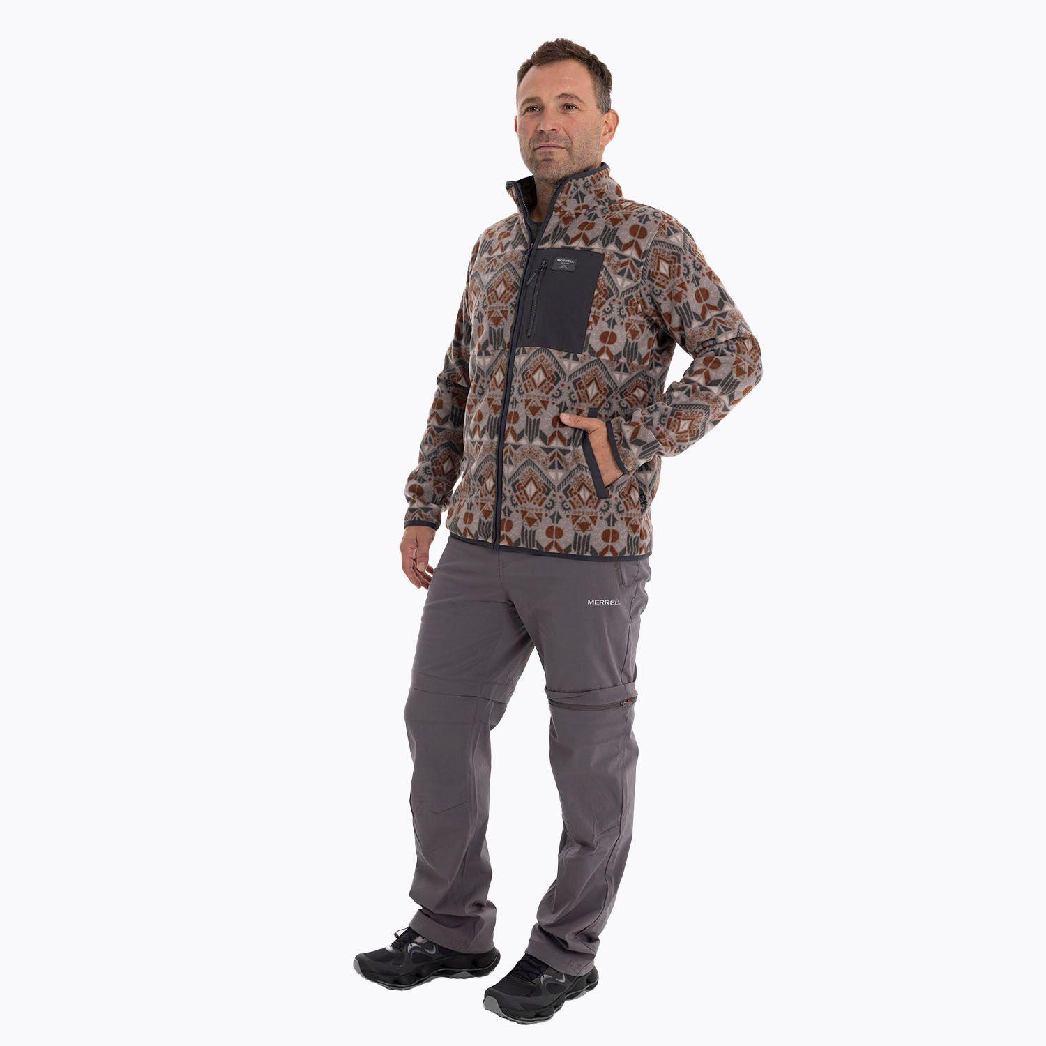 Polar Hombre San Lorenz Microflee Verde Merrell-1