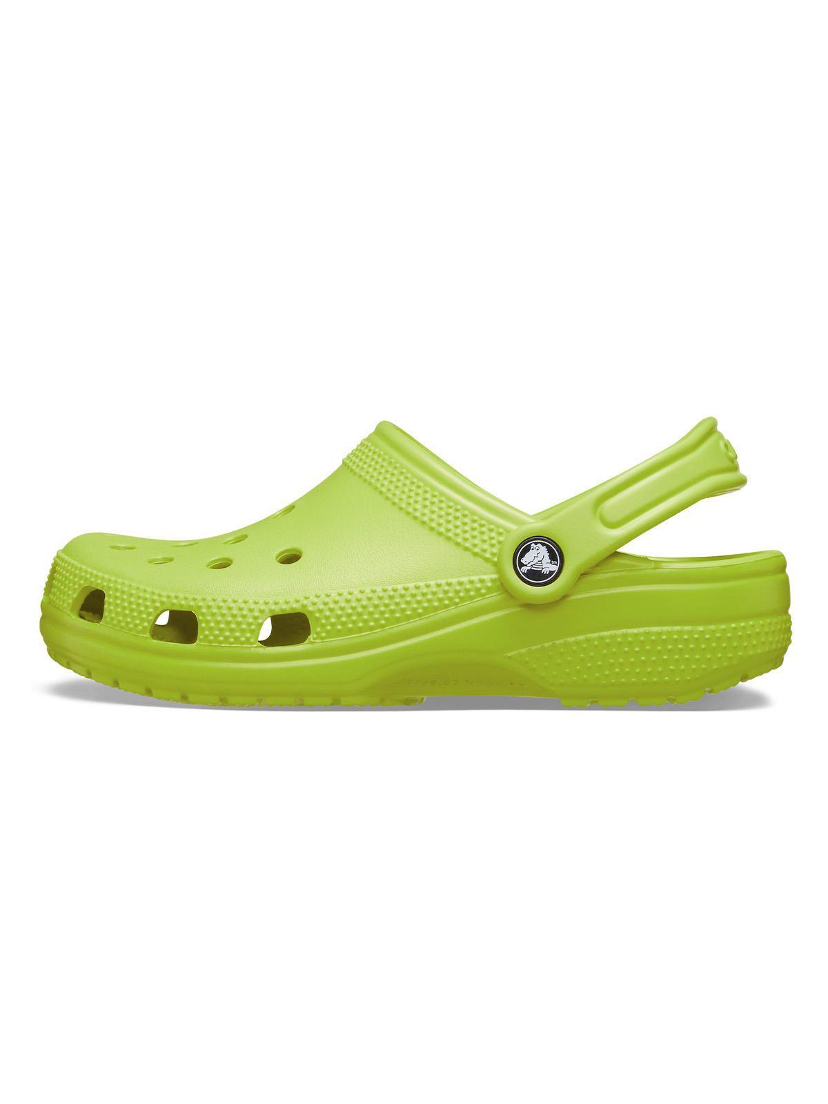 Zueco Crocs Hombre Classic Clog Verde Kiwi-1