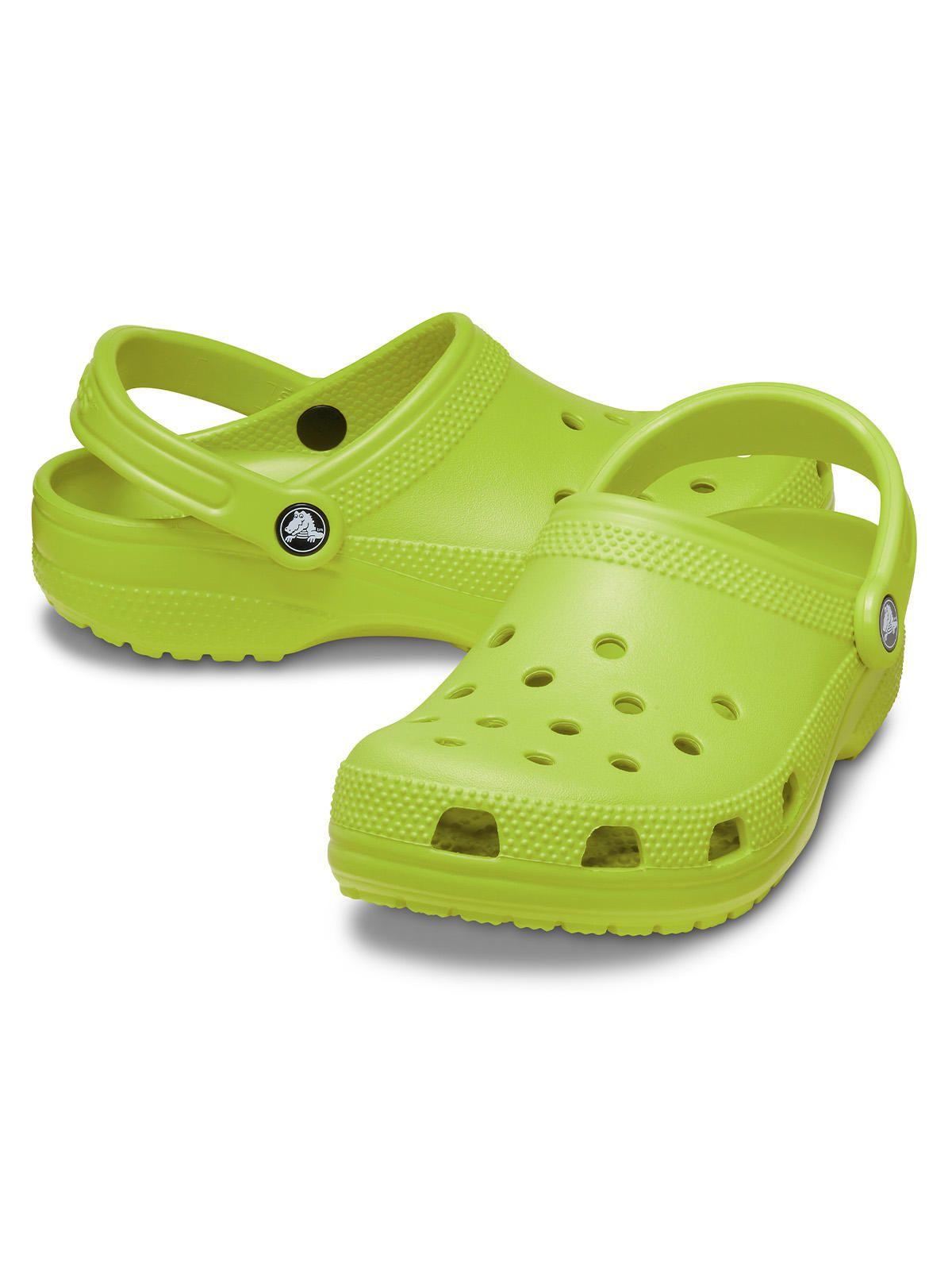 Zueco Crocs Hombre Classic Clog Verde Kiwi-3