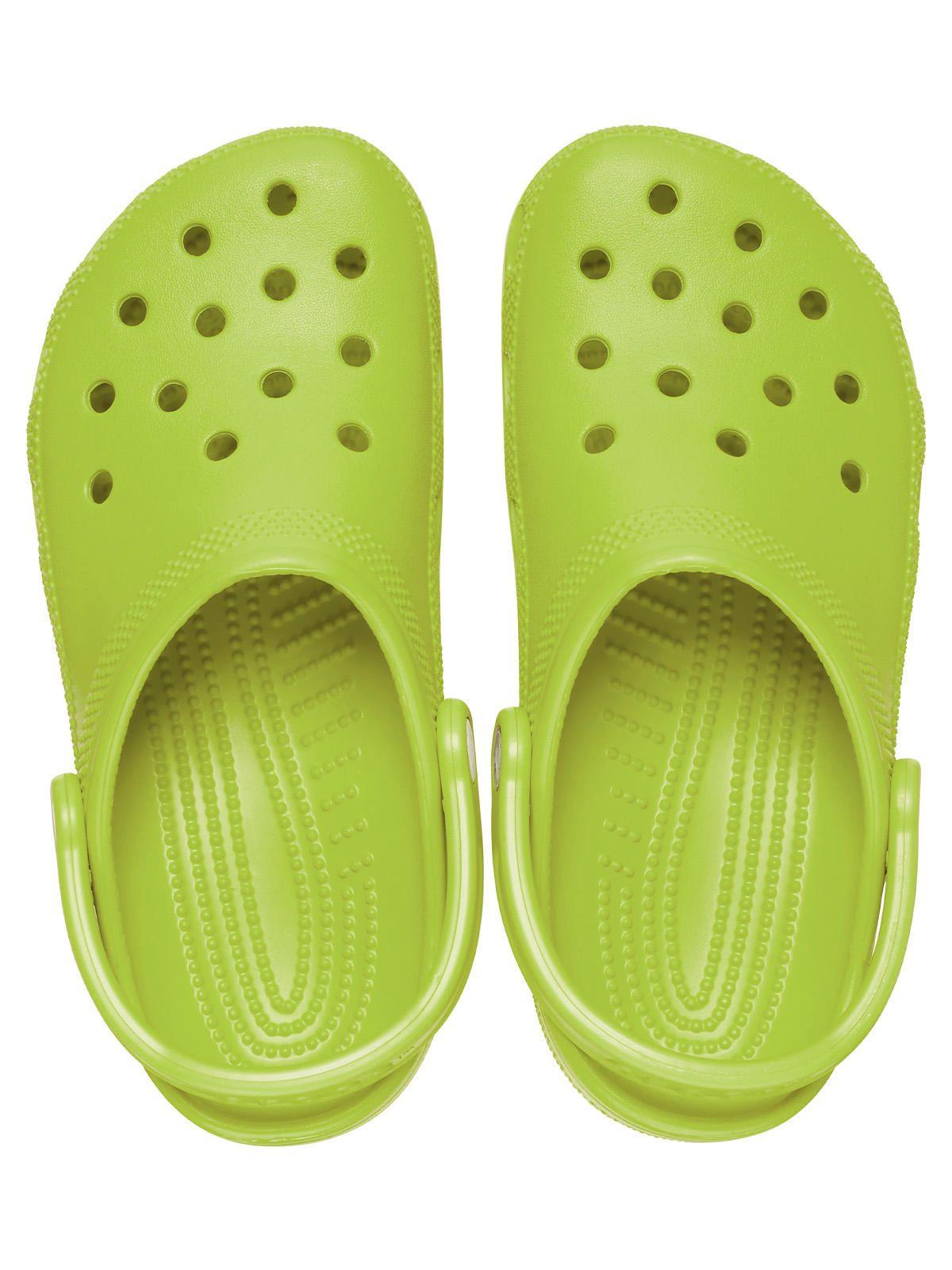 Zueco Crocs Hombre Classic Clog Verde Kiwi-4