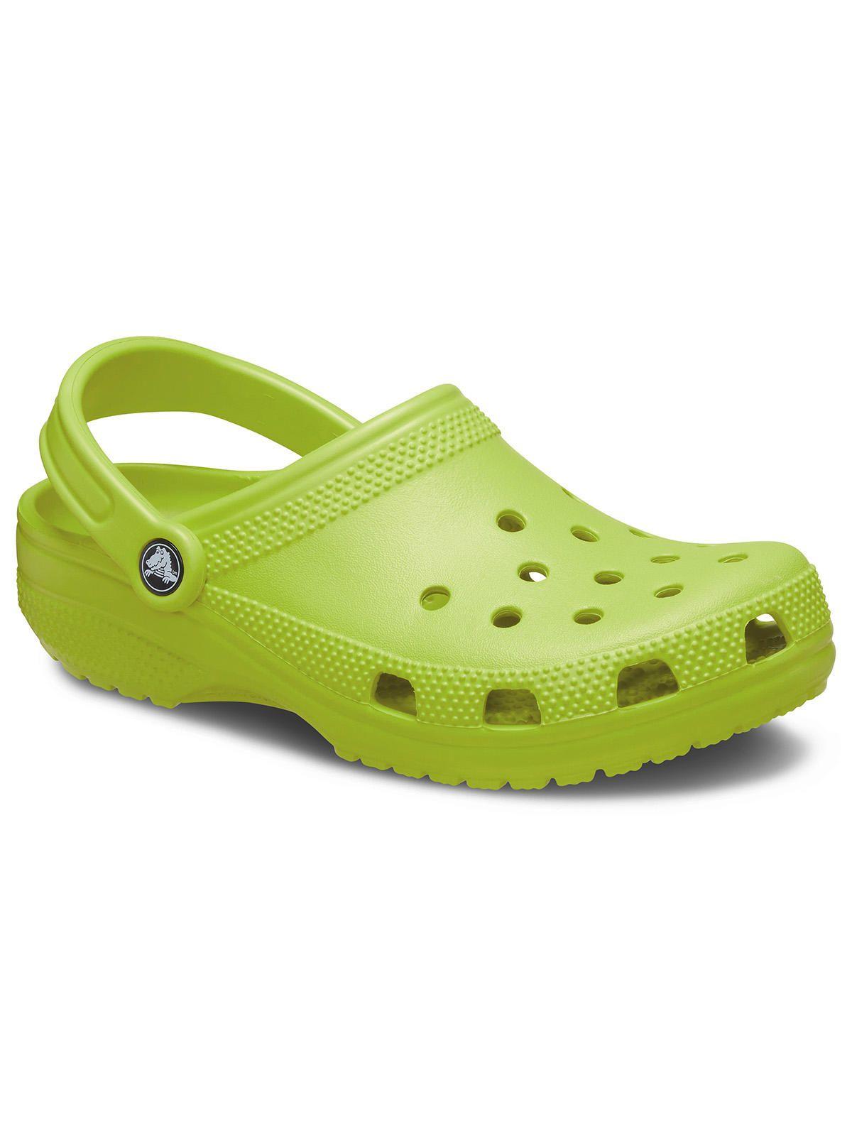 Zueco Crocs Hombre Classic Clog Verde Kiwi-6