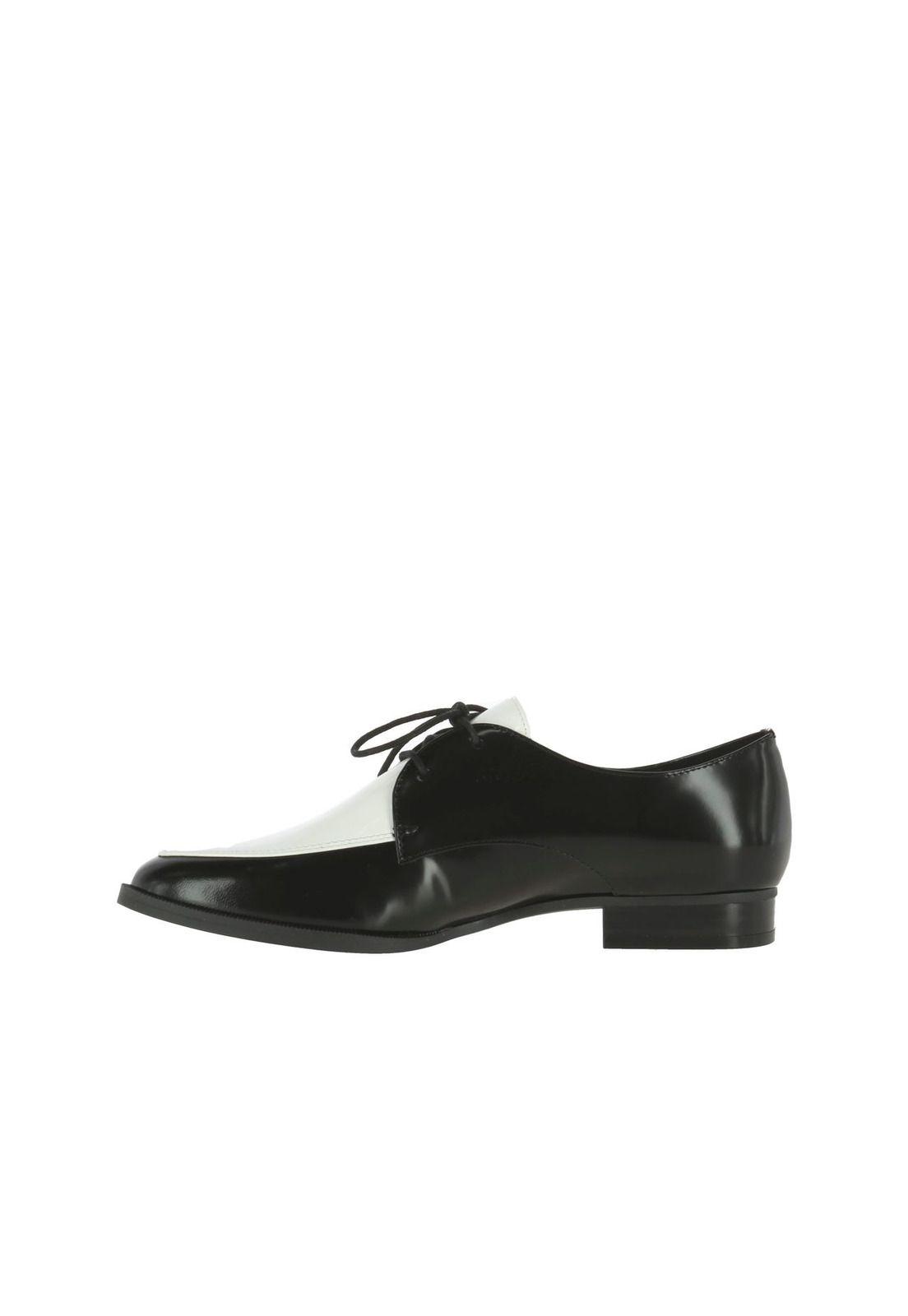 Zapato Holdert Negro / Blanco-3