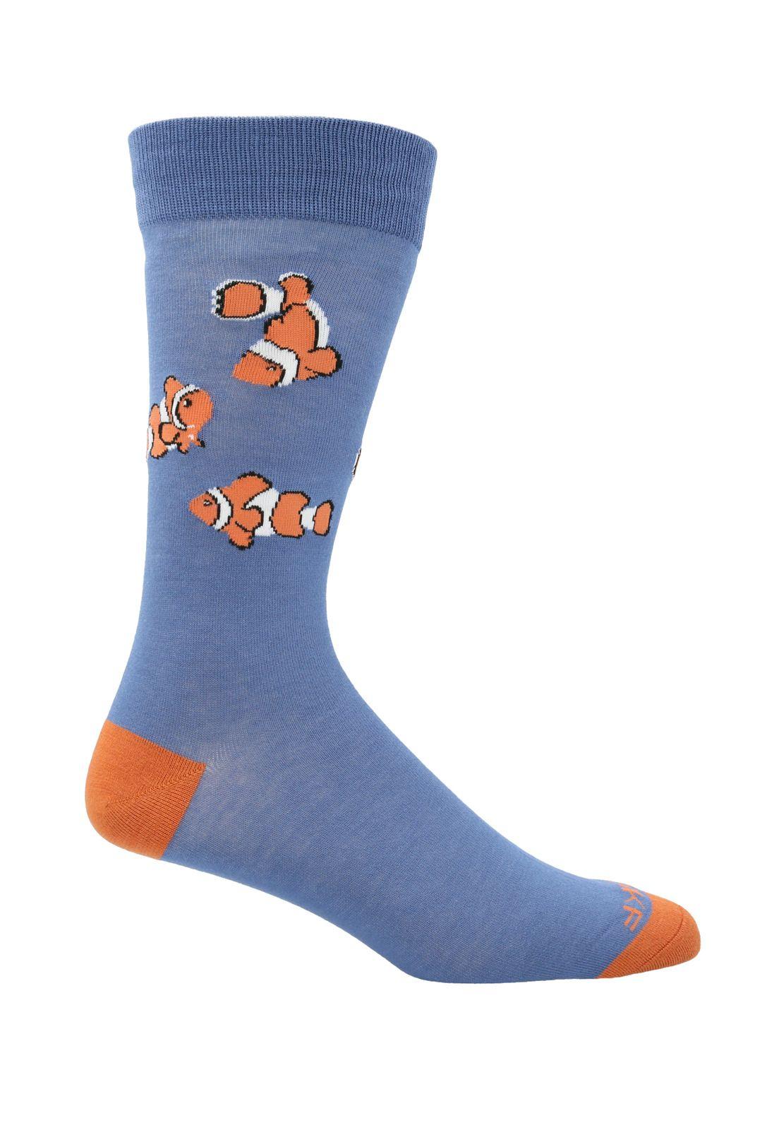 Pack 3 Calcetines Beige Gift Pez Hombre-5