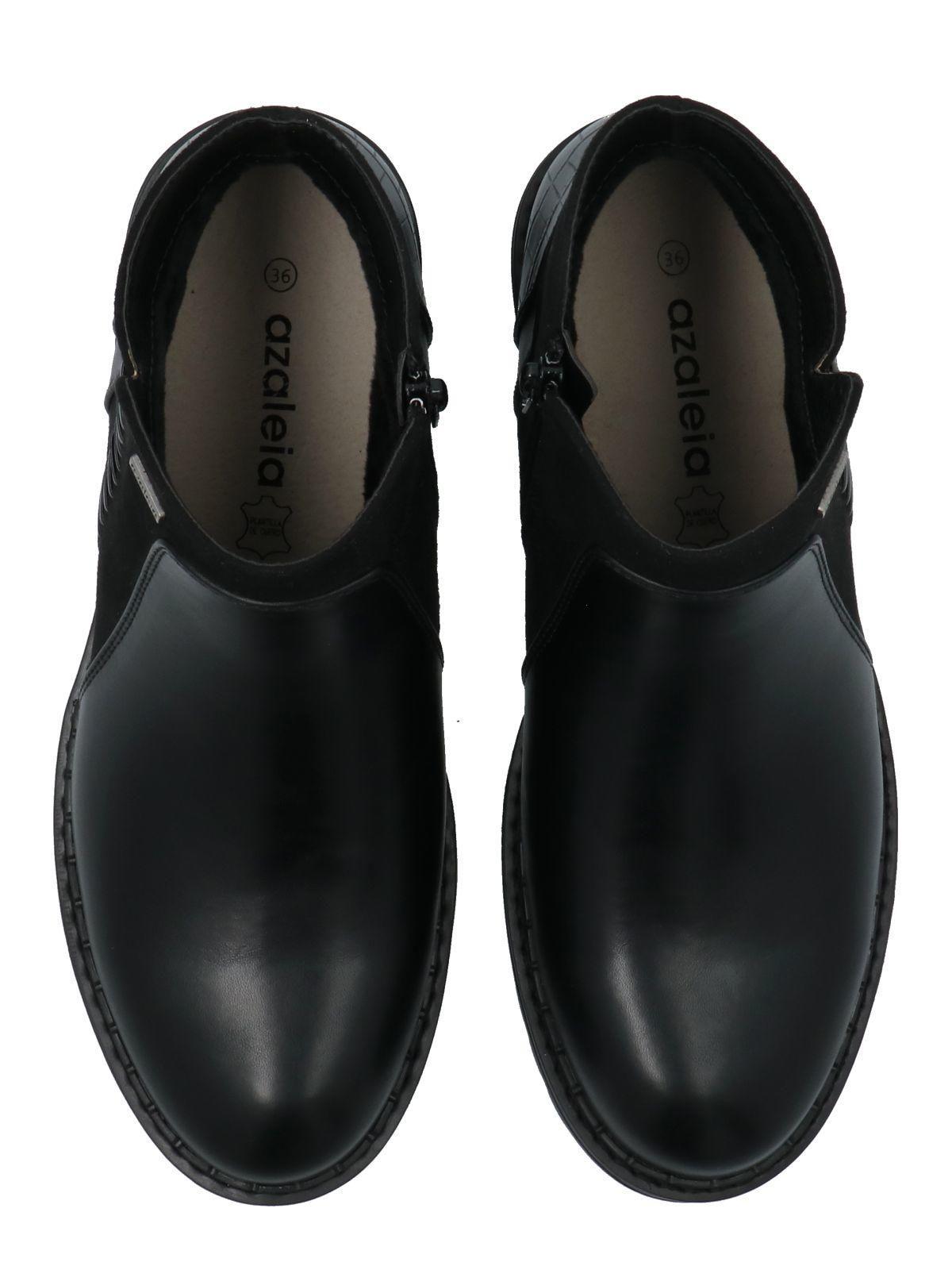 Botín Mujer Lisa 2 Negro-7