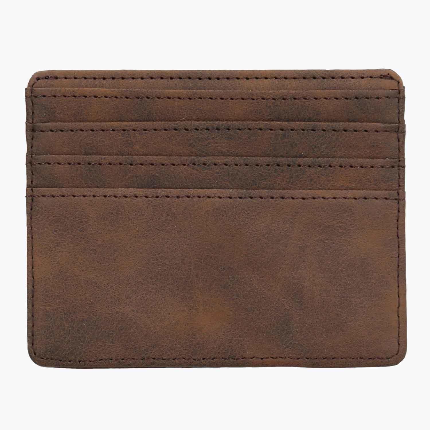 Billetera Unisex Wicket Recycled Leat Café Merrell-1