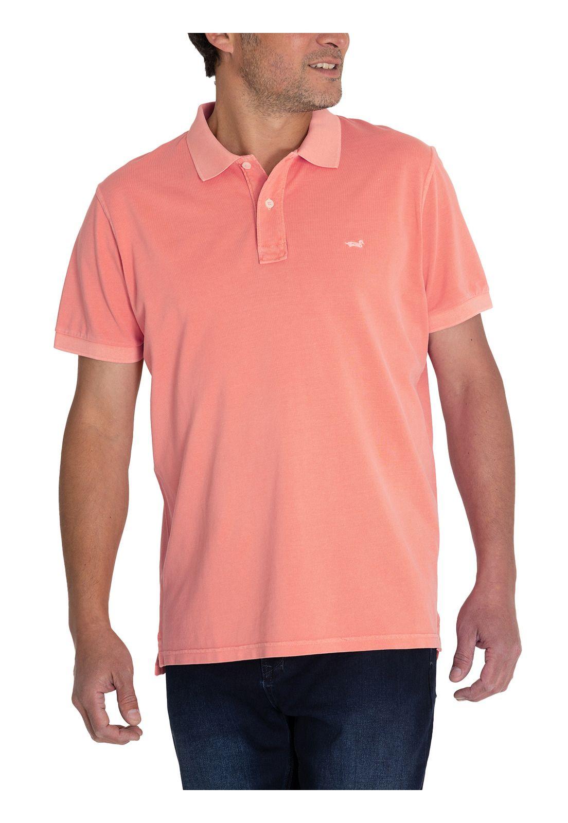 Polera Algodón Orgánico Rosado Piquepro Hombre -4
