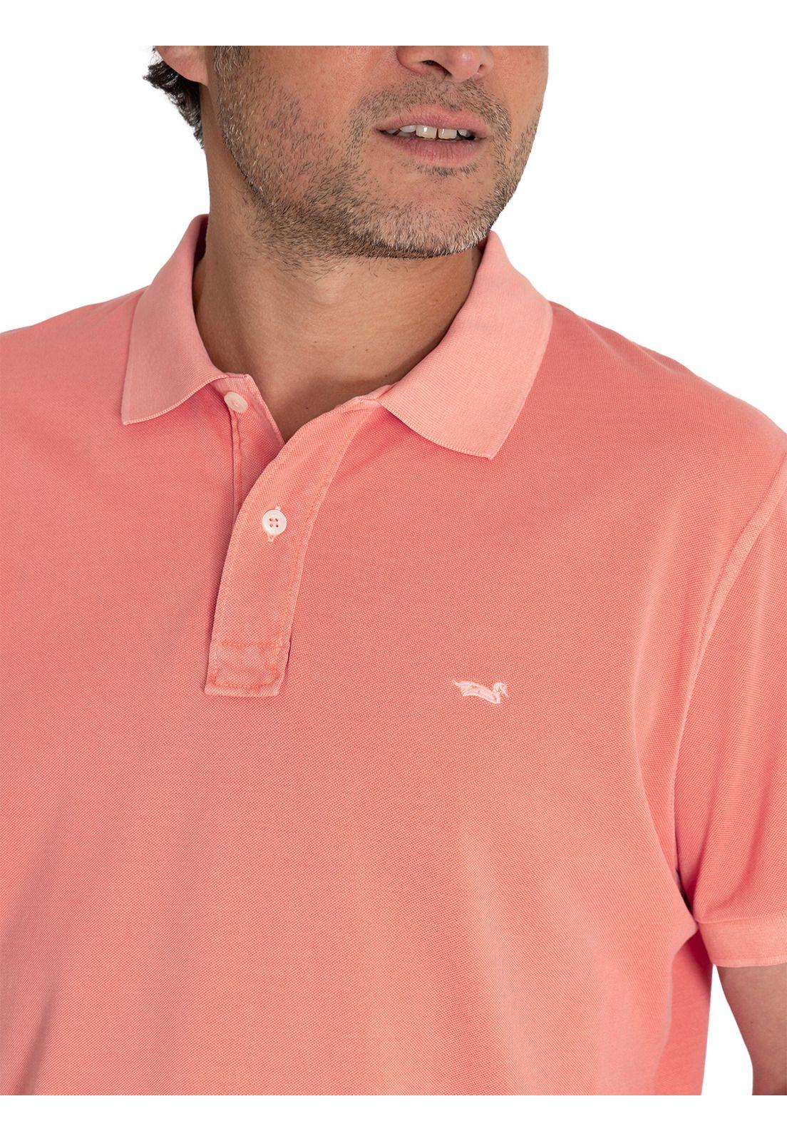 Polera Algodón Orgánico Rosado Piquepro Hombre -5