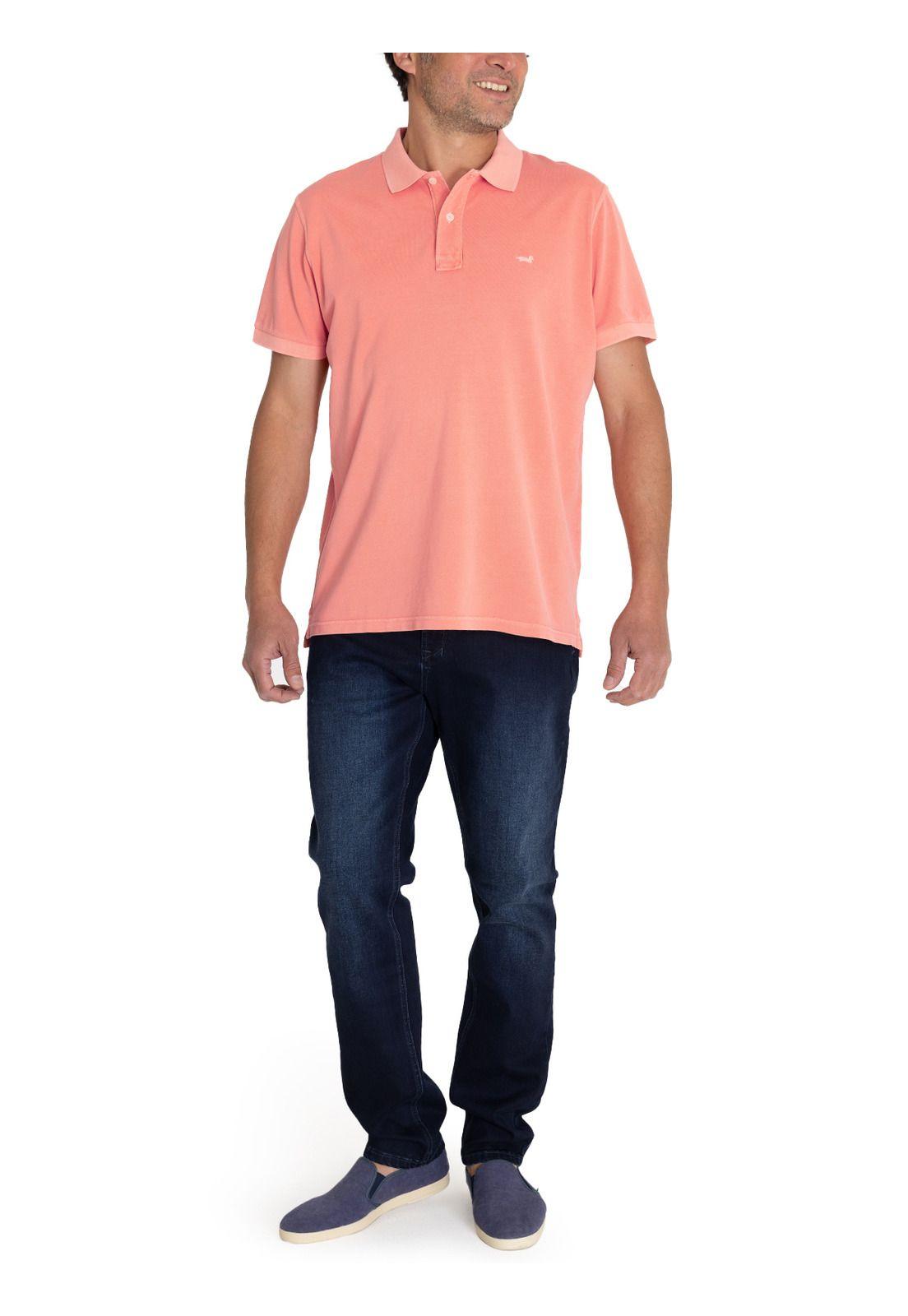 Polera Algodón Orgánico Rosado Piquepro Hombre -8
