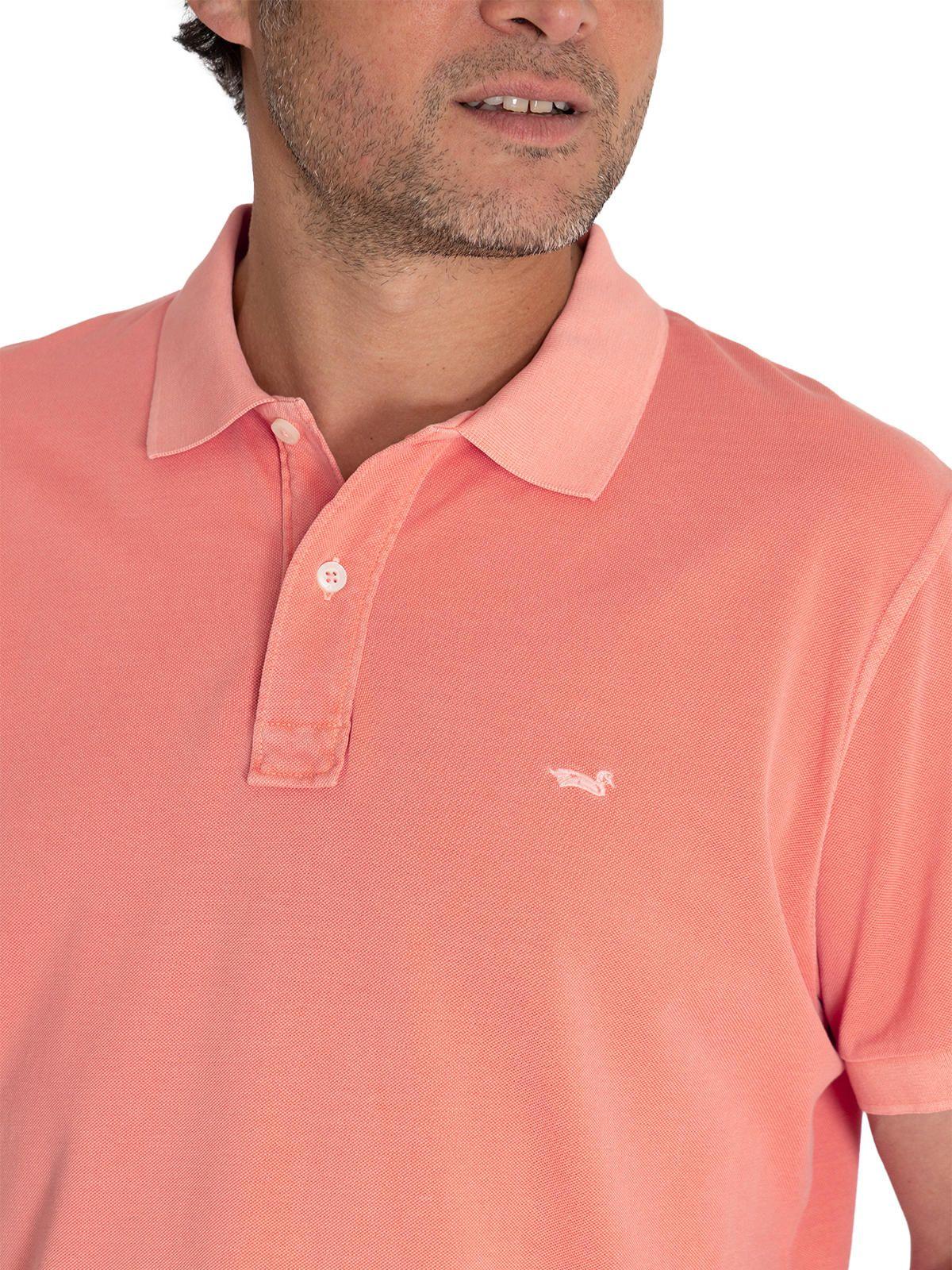 Polera Algodón Orgánico Rosado Piquepro Hombre -5