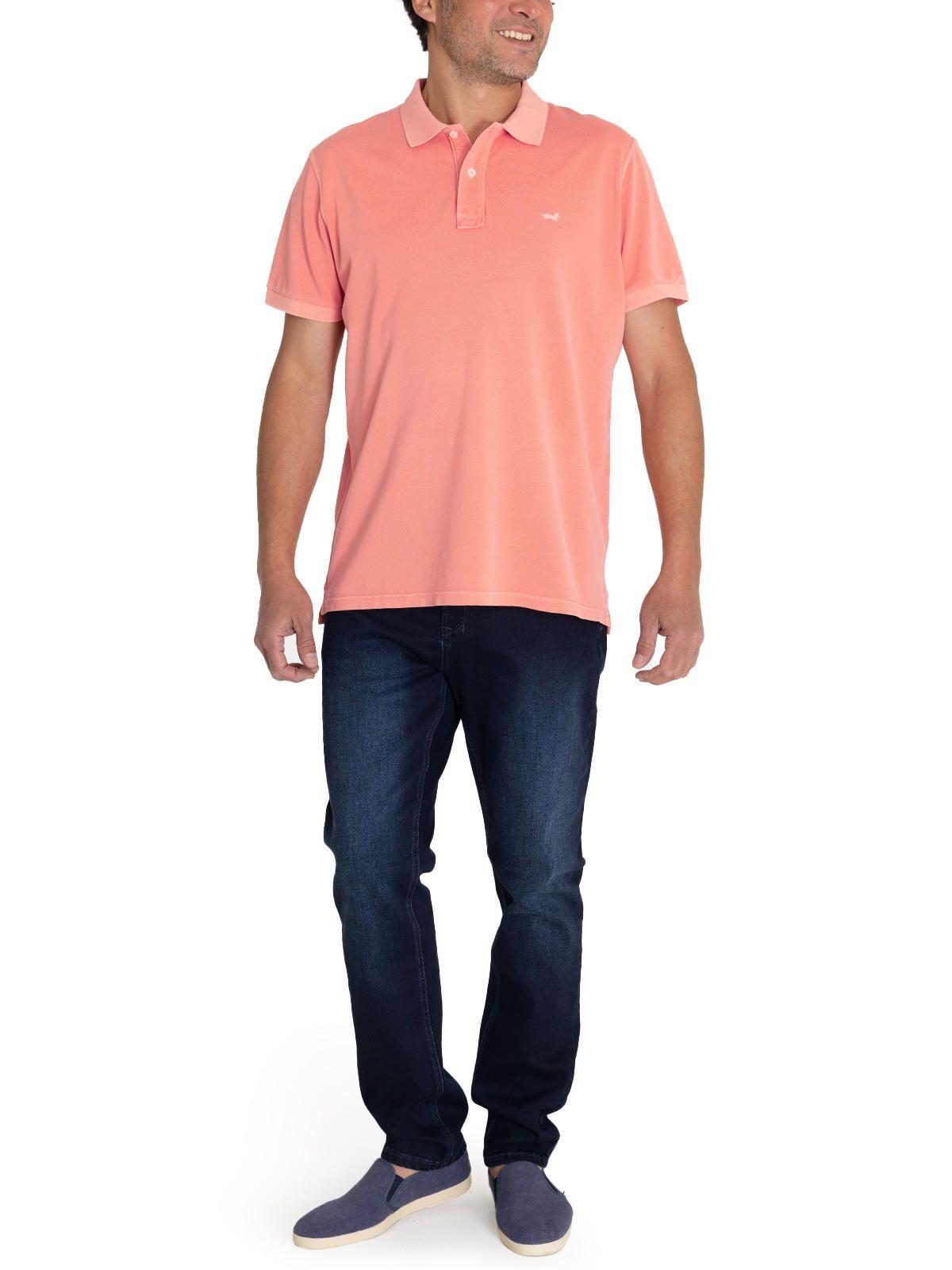Polera Algodón Orgánico Rosado Piquepro Hombre -8