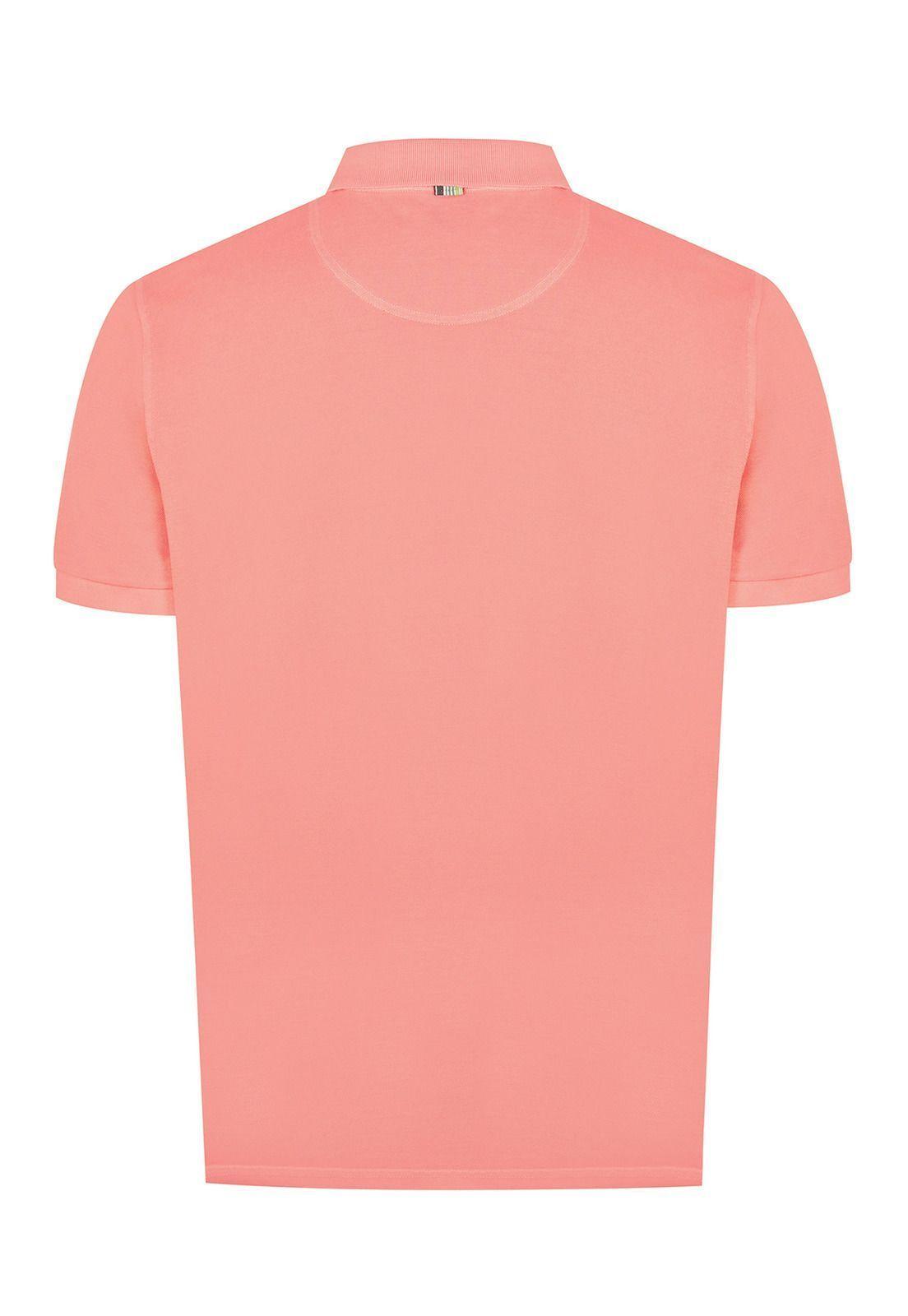 Polera Algodón Orgánico Rosado Piquepro Hombre -1