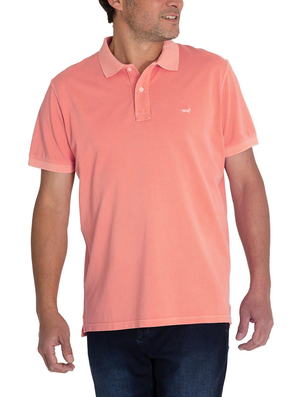 Polera Algodón Orgánico Rosado Piquepro Hombre -4