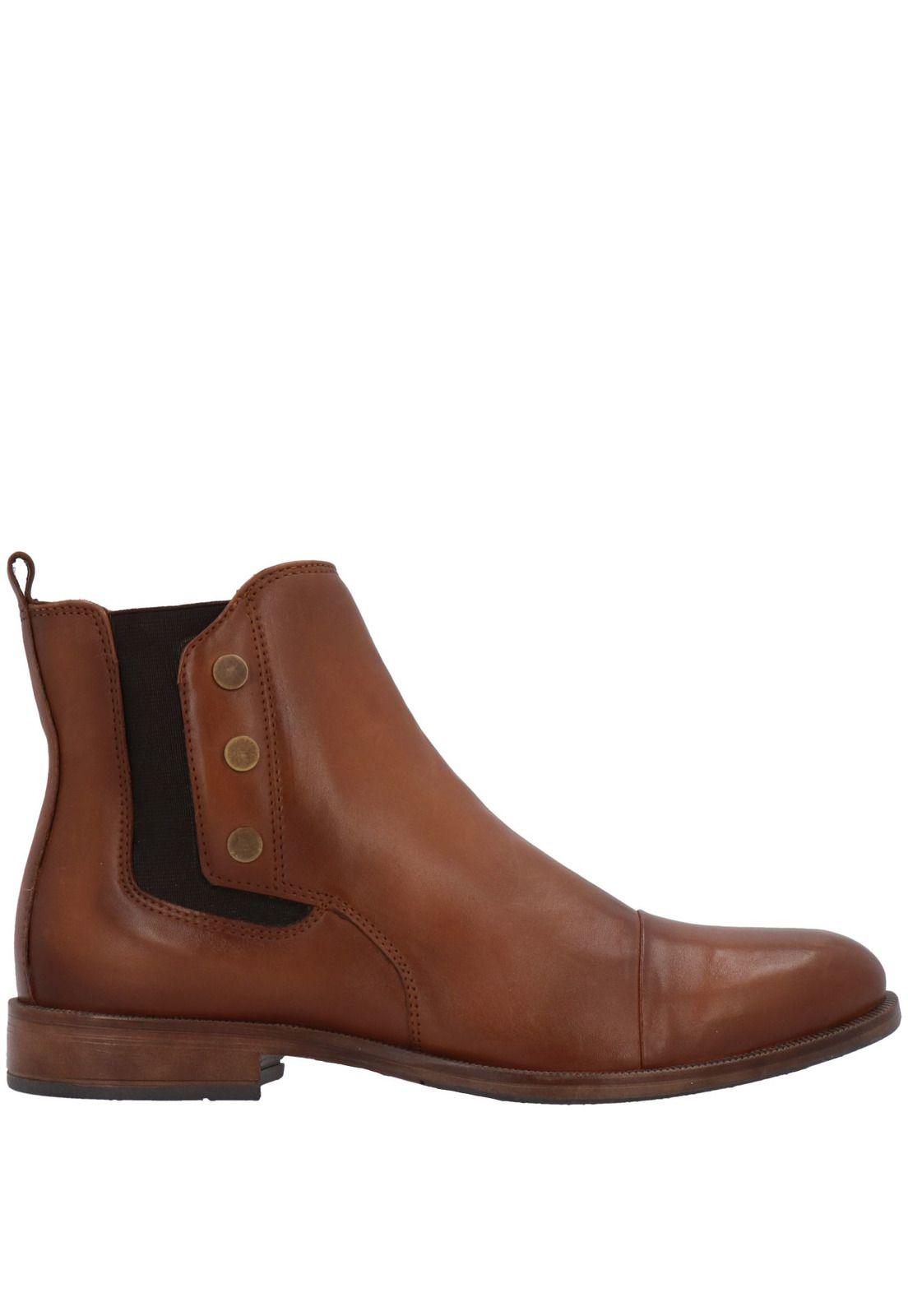 Botín Cay Vestir Café-1