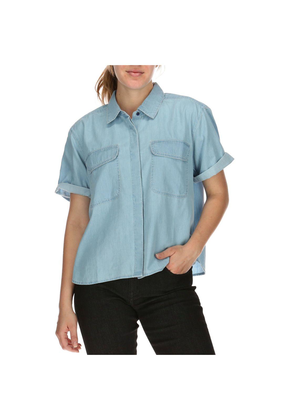 Blusa Mujer Bonnie Azul-0