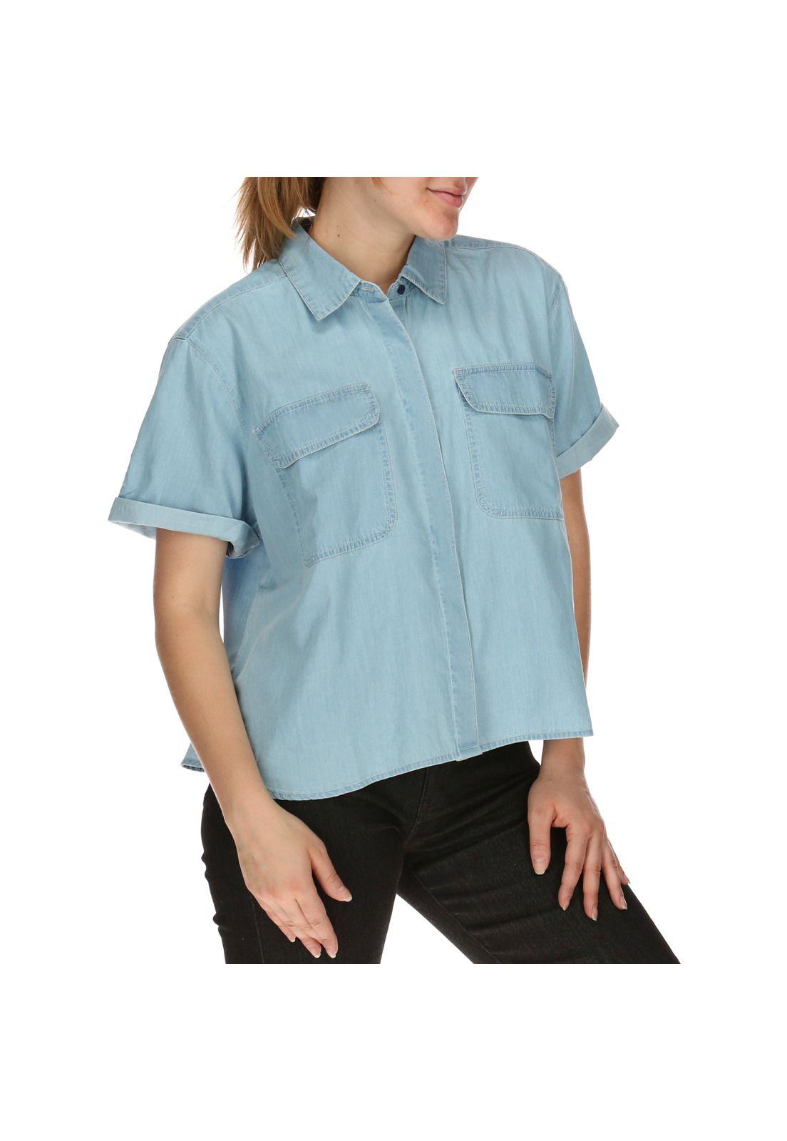 Blusa Mujer Bonnie Azul-3