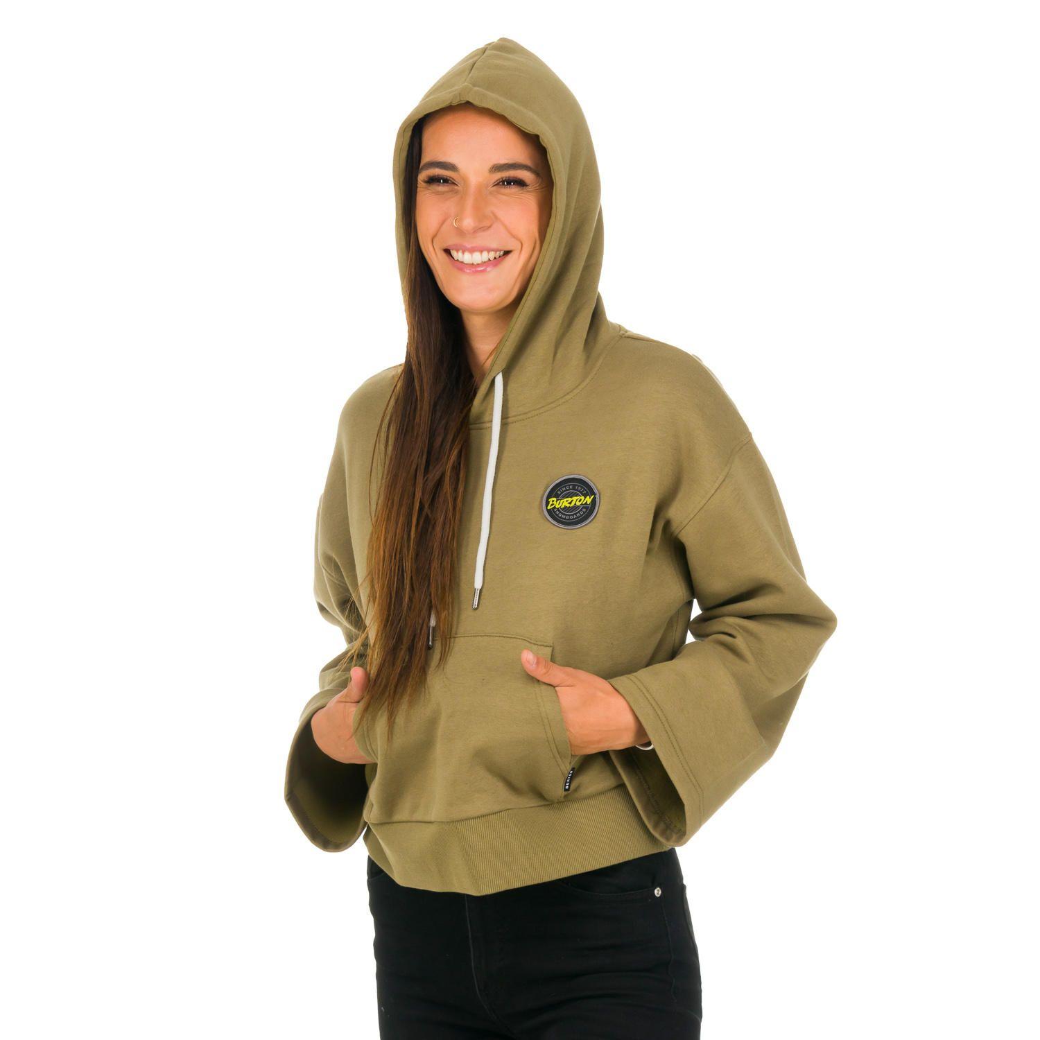 Polerón Mujer Retro W Verde Oscuro -3