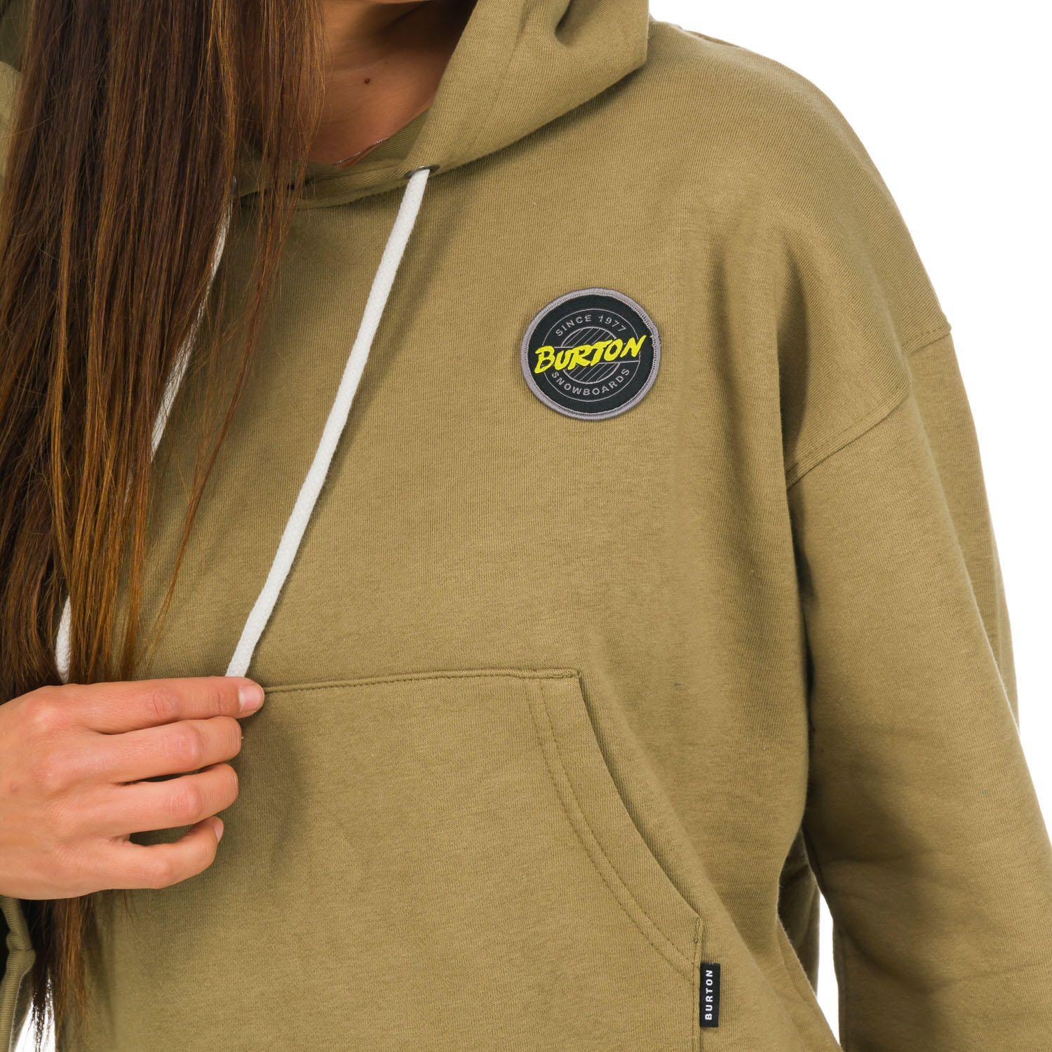 Polerón Mujer Retro W Verde Oscuro -4