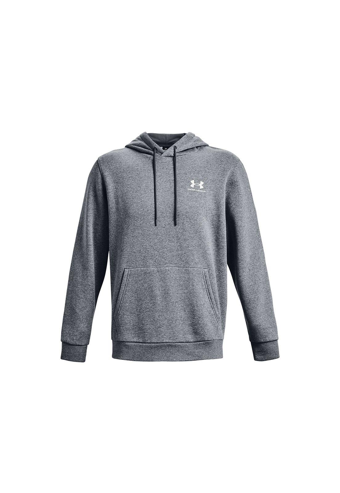 Polerón UA Essential Gris para hombre-0