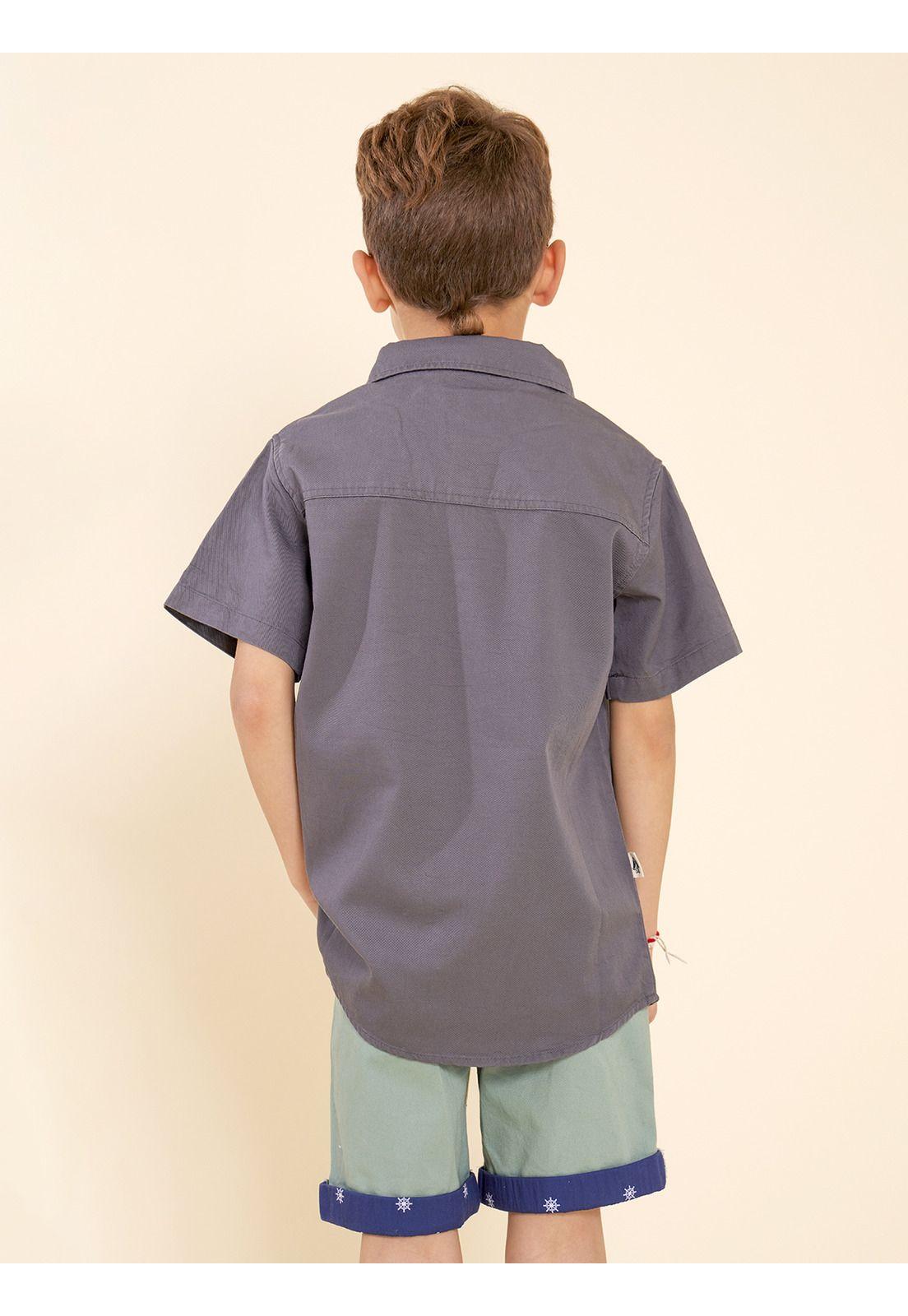Camisa Niño Wild Gris-5
