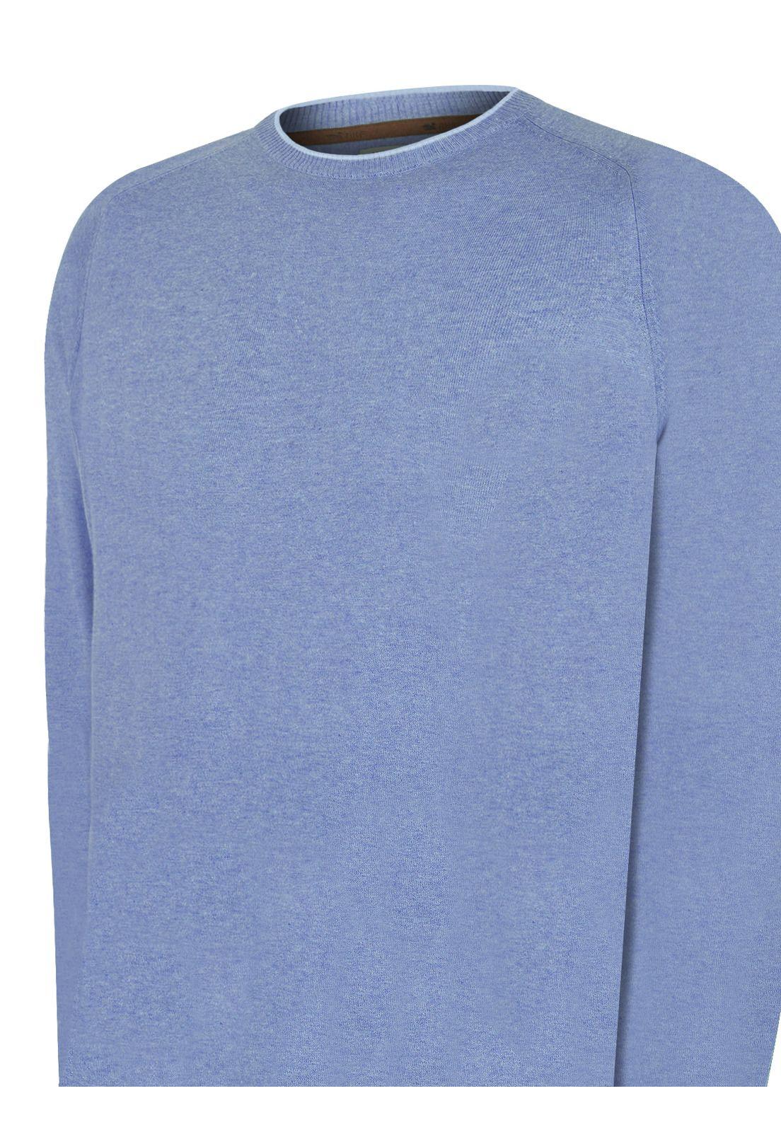 Chaleco Algodón Orgánico Azul Angri Hombre -3