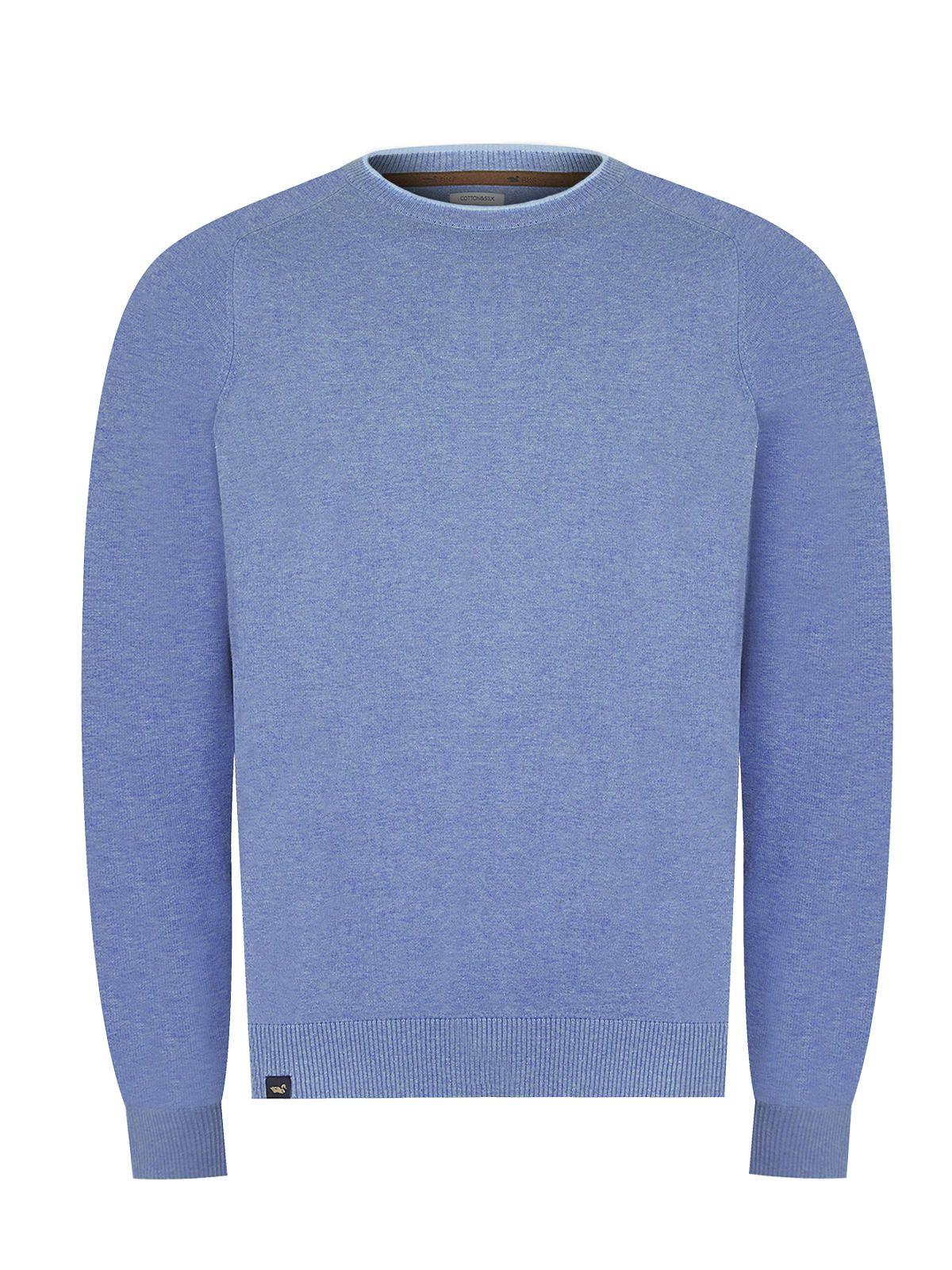 Chaleco Algodón Orgánico Azul Angri Hombre -0