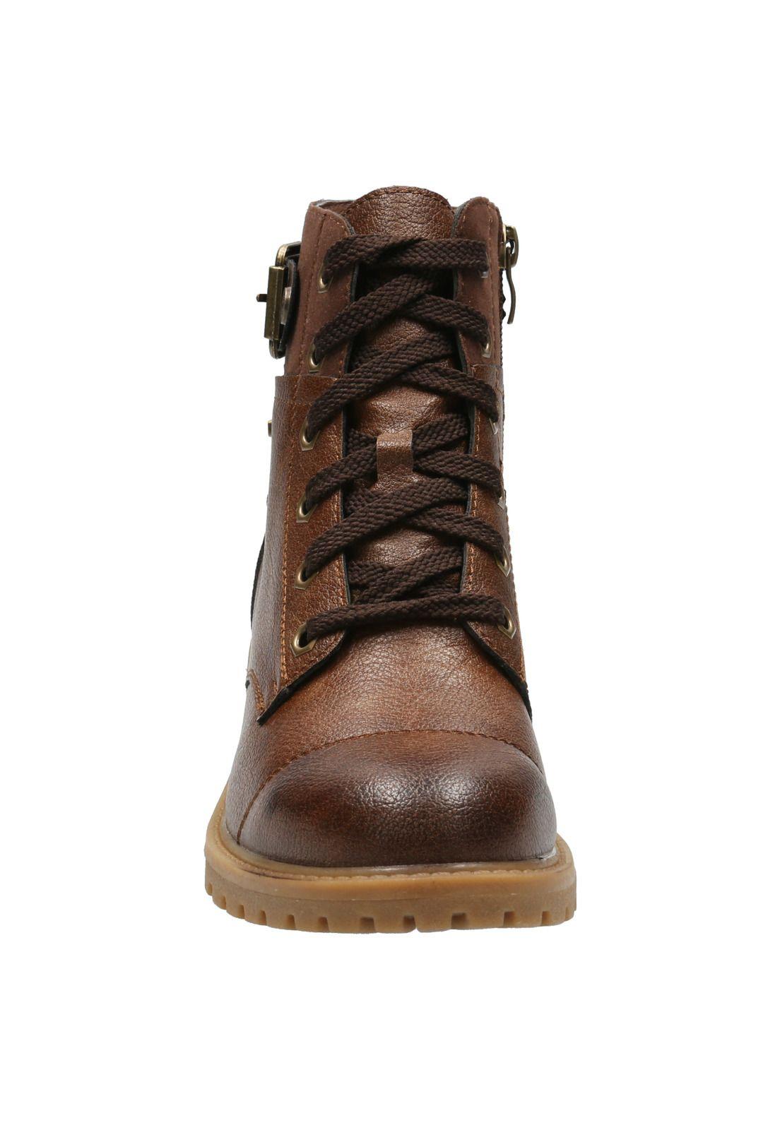 Botín Mujer Normandy Café-2