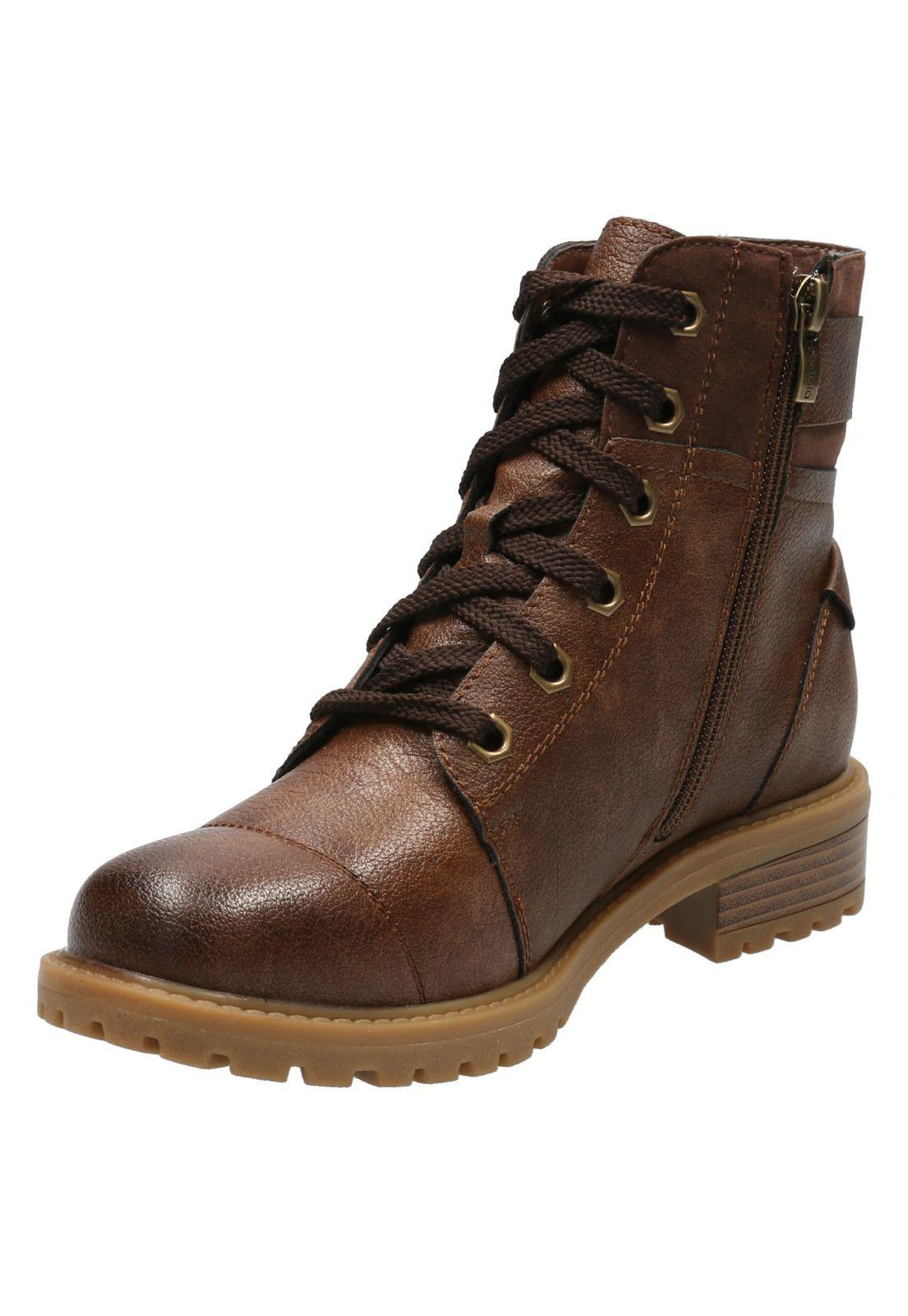 Botín Mujer Normandy Café-3