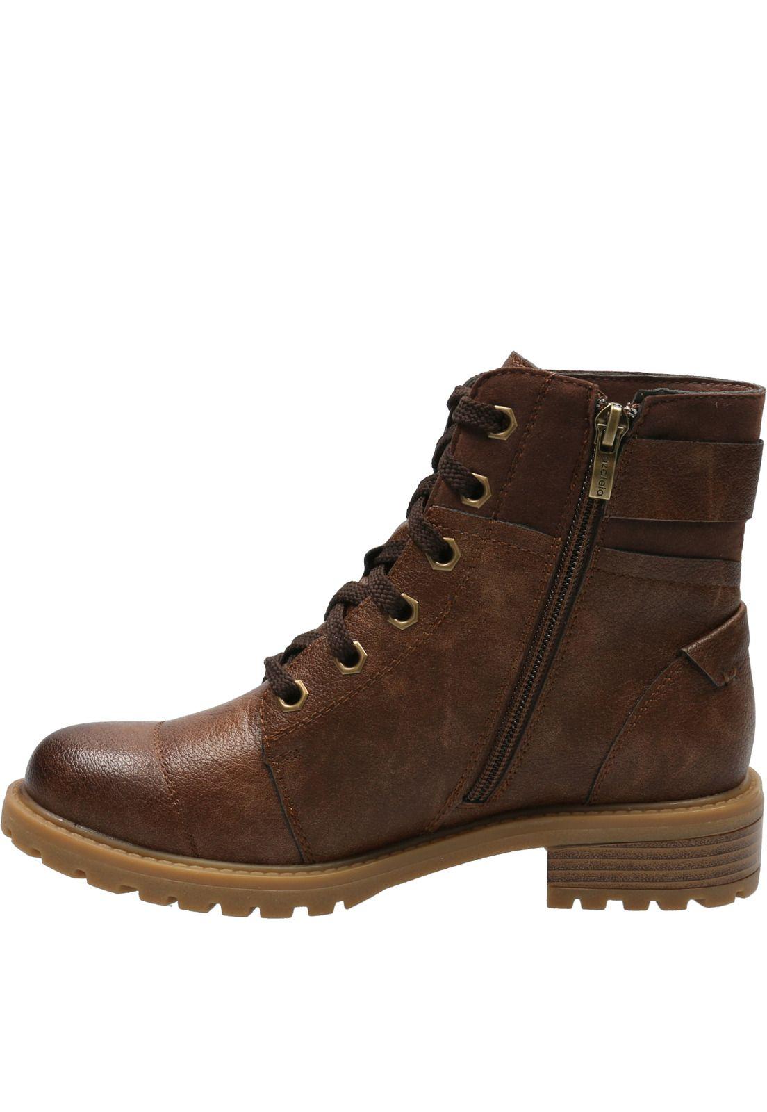 Botín Mujer Normandy Café-4